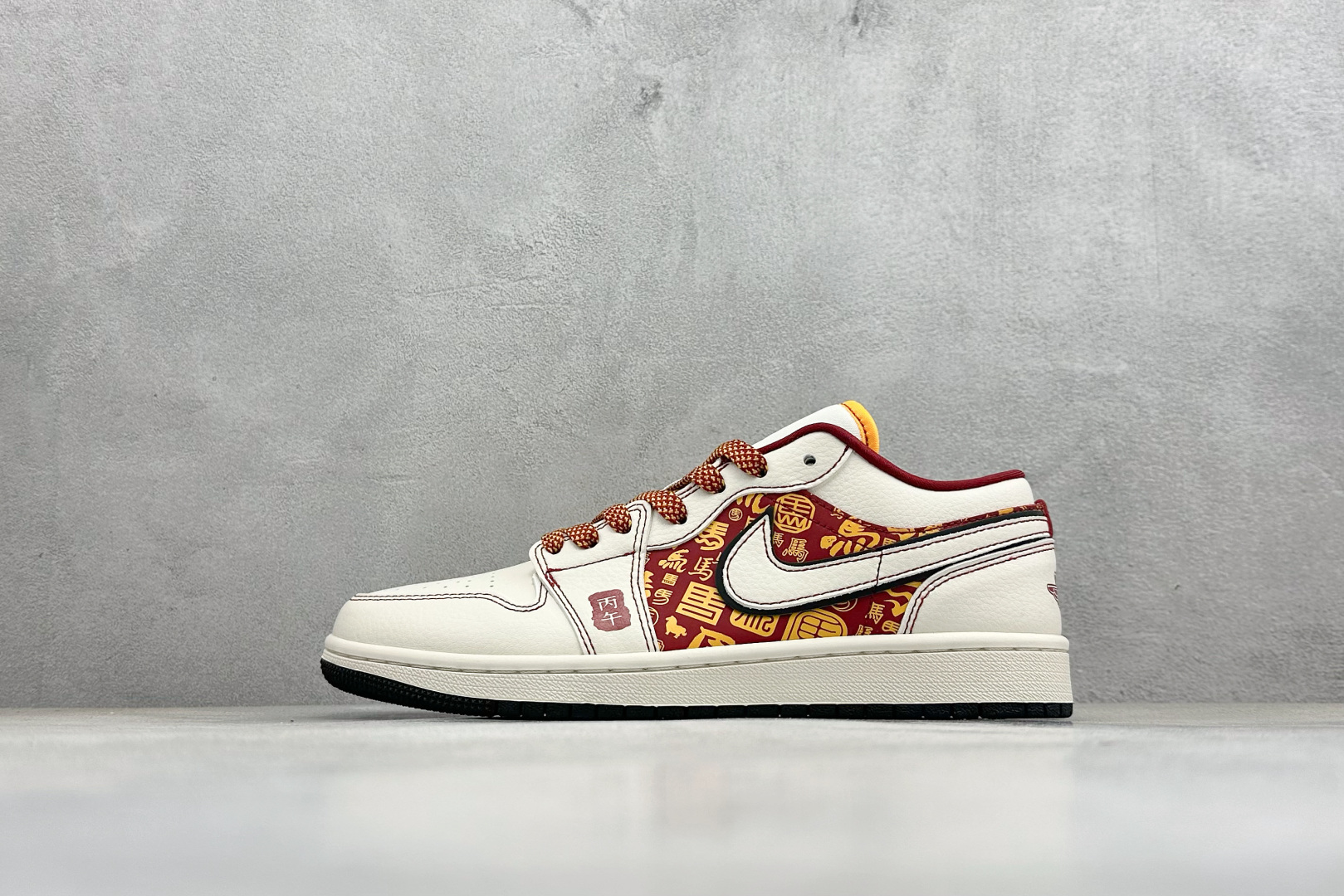 Air Jordan 1 Low AJ1 乔1 马年限定 高端定制 低帮复古篮球鞋 XT6998-119