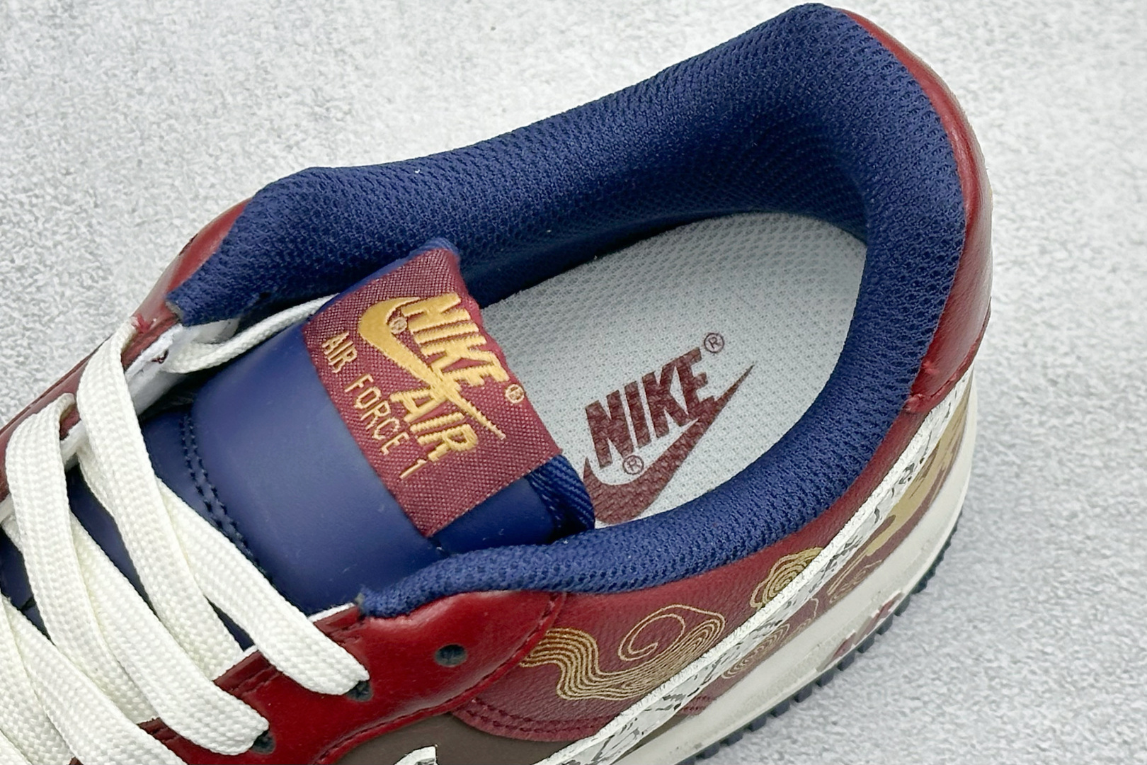 SC版Nike Air Force 1'07 Low 马年限定 瑞彩祥云金纹 空军一号低帮休闲板鞋 NH0601-535-Top High Quatity Cheap Sneakers Fashion Clothing Clothes Bags handbags Shoes of all Brand wholesale With The best Quality And Beautiful Price from China Factory Chinese suppliers wholesaler seller SC版Nike Air Force 1'07 Low 马年限定 瑞彩祥云金纹 空军一号低帮休闲板鞋 NH0601-535