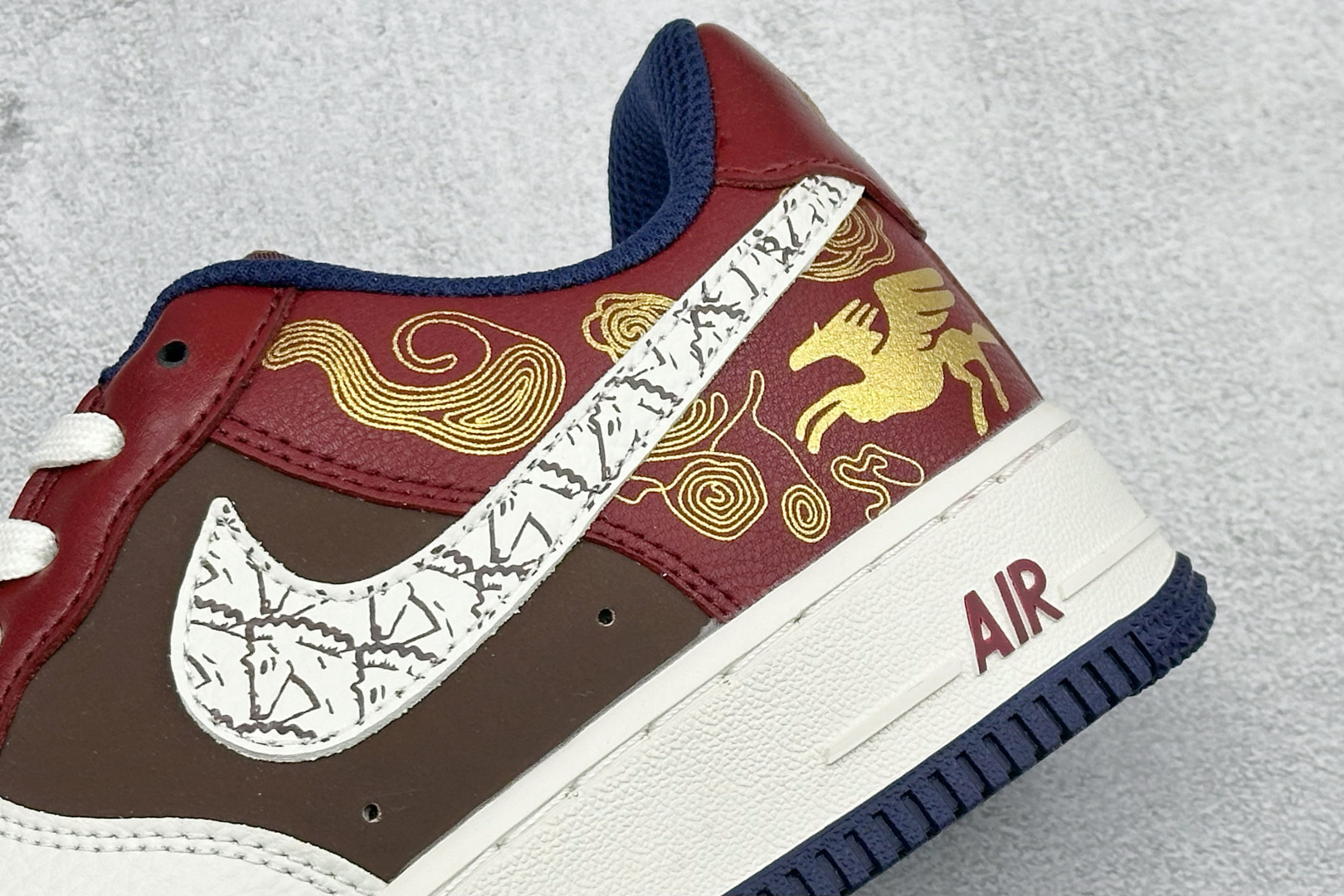 SC版Nike Air Force 1'07 Low 马年限定 瑞彩祥云金纹 空军一号低帮休闲板鞋 NH0601-535-Top High Quatity Cheap Sneakers Fashion Clothing Clothes Bags handbags Shoes of all Brand wholesale With The best Quality And Beautiful Price from China Factory Chinese suppliers wholesaler seller SC版Nike Air Force 1'07 Low 马年限定 瑞彩祥云金纹 空军一号低帮休闲板鞋 NH0601-535