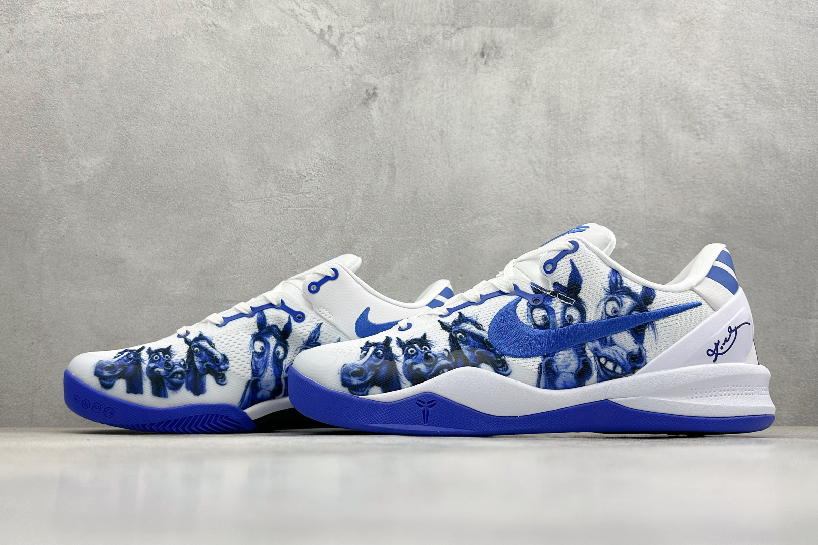 Nike Kobe 8 Protro 马年限定萌马涂鸦曼巴战靴 HF2793-013-Top High Quatity Cheap Sneakers Fashion Clothing Clothes Bags handbags Shoes of all Brand wholesale With The best Quality And Beautiful Price from China Factory Chinese suppliers wholesaler seller Nike Kobe 8 Protro 马年限定萌马涂鸦曼巴战靴 HF2793-013
