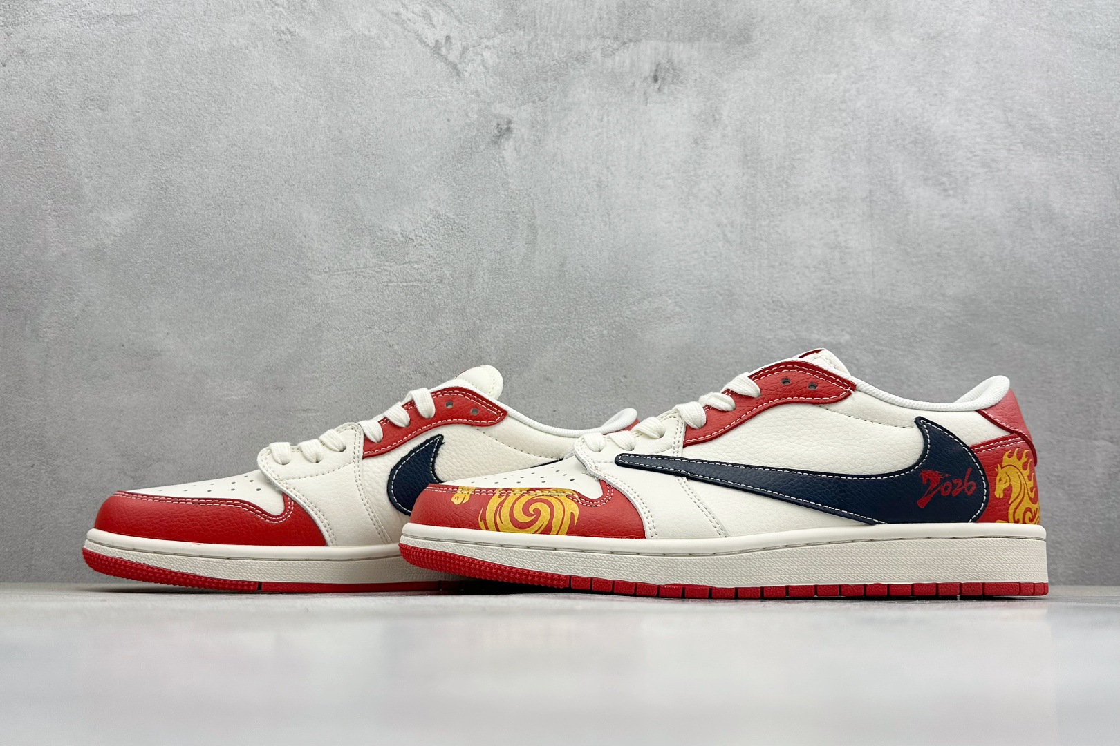 Air Jordan 1 Low AJ1 乔1 2026 马年限定 高端定制 低帮复古篮球鞋 JY6988-123-Top High Quatity Cheap Sneakers Fashion Clothing Clothes Bags handbags Shoes of all Brand wholesale With The best Quality And Beautiful Price from China Factory Chinese suppliers wholesaler seller Air Jordan 1 Low AJ1 乔1 2026 马年限定 高端定制 低帮复古篮球鞋 JY6988-123