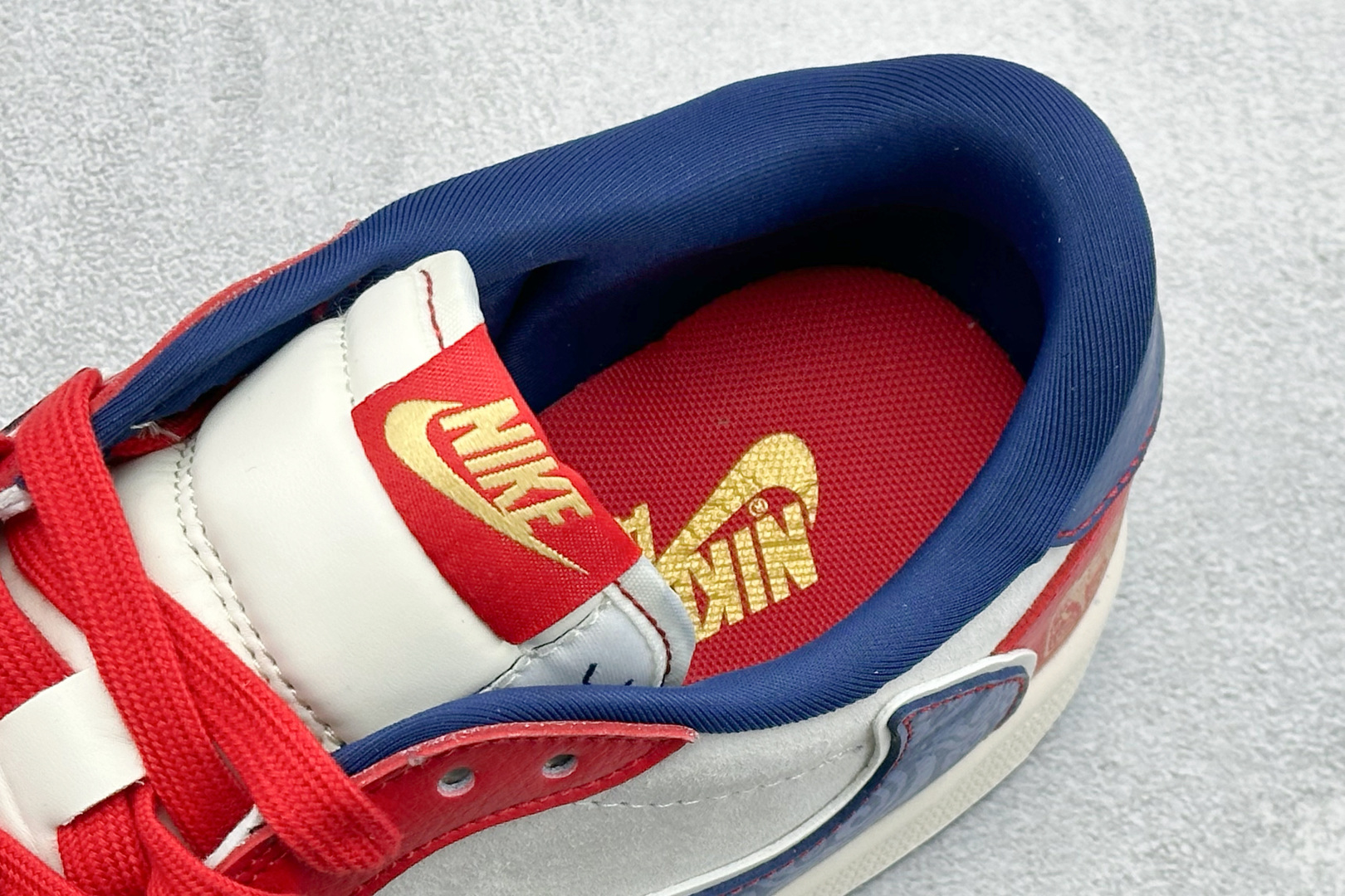 Air Jordan 1 Low AJ1 乔1 马年限定 高端定制 低帮倒钩复古篮球鞋 LX1988-802
