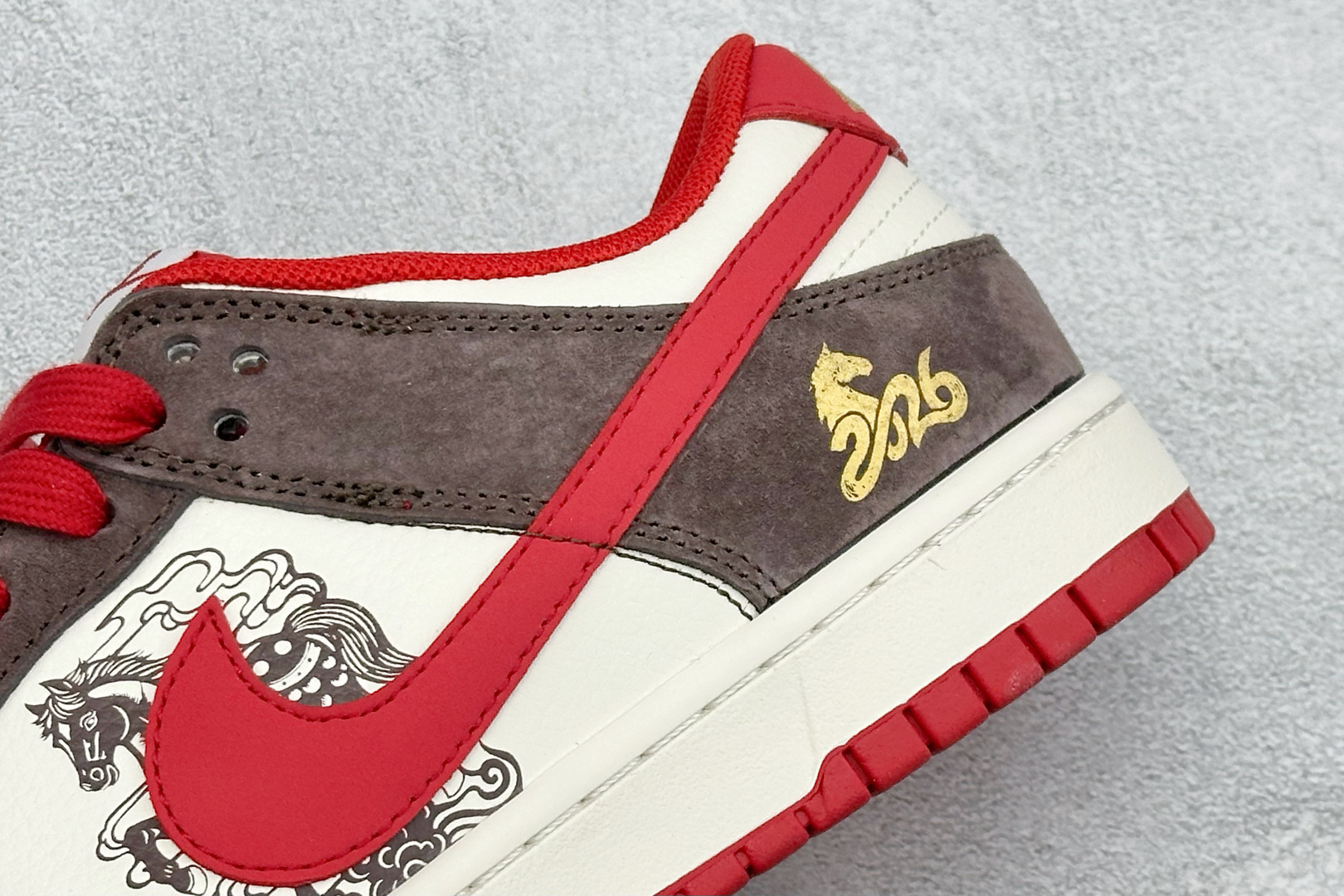 Nike Dunk Low Retro 马年限定 周年高端定制 低帮休闲板鞋 HG0026-001