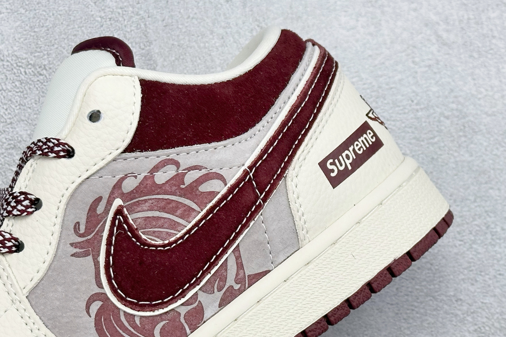 Air Jordan 1 Low AJ1 乔1 马年限定 高端定制 低帮复古篮球鞋 LD8888-014