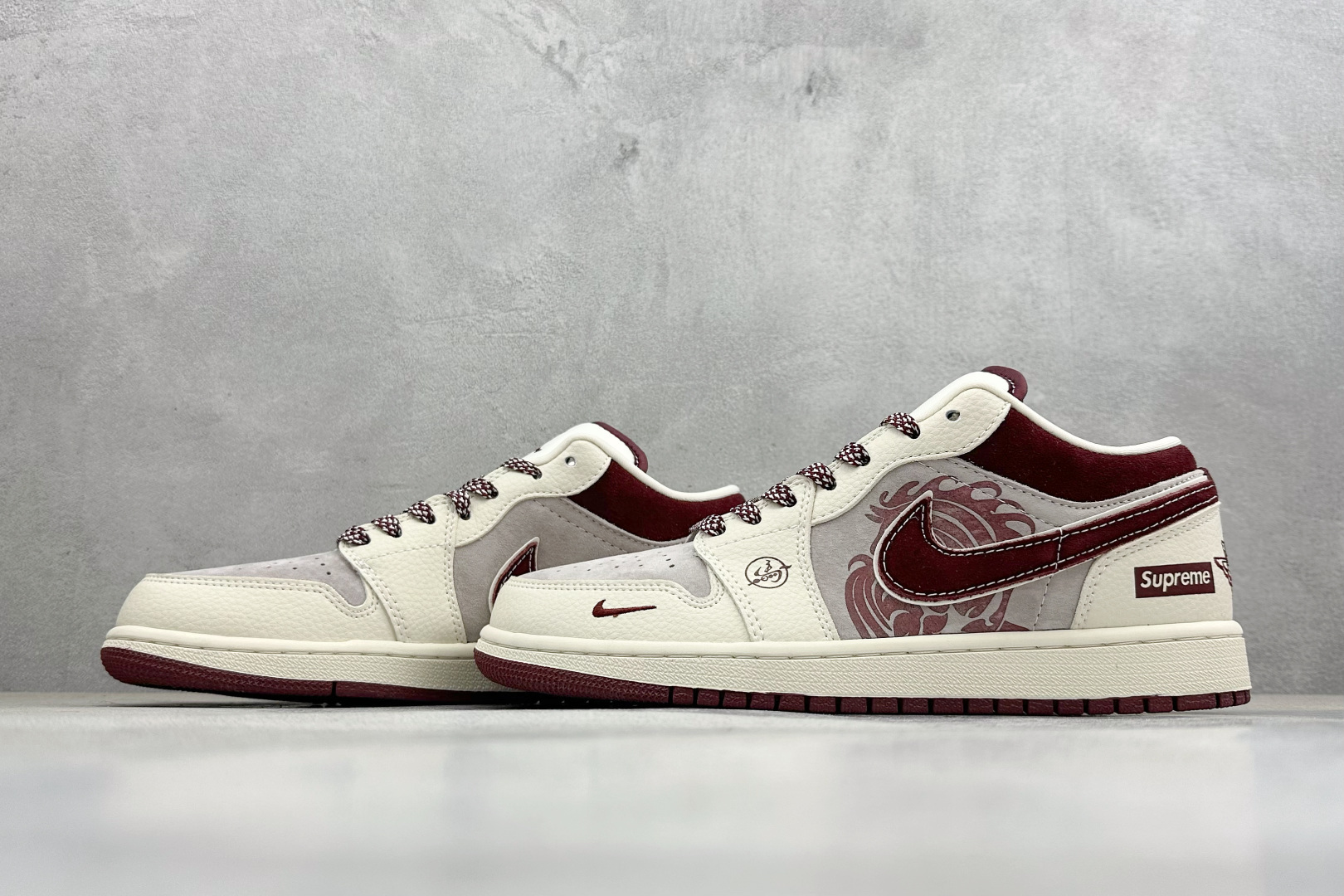 Air Jordan 1 Low AJ1 乔1 马年限定 高端定制 低帮复古篮球鞋 LD8888-014