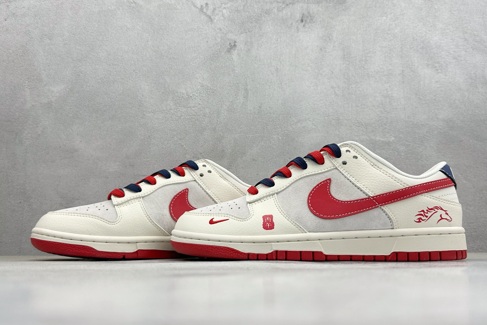 Nike Dunk Low Retro 马年限定 周年高端定制 低帮休闲板鞋 DX2688-013 Nike Dunk Low Retro 马年限定 周年高端定制 低帮休闲板鞋 DX2688-013