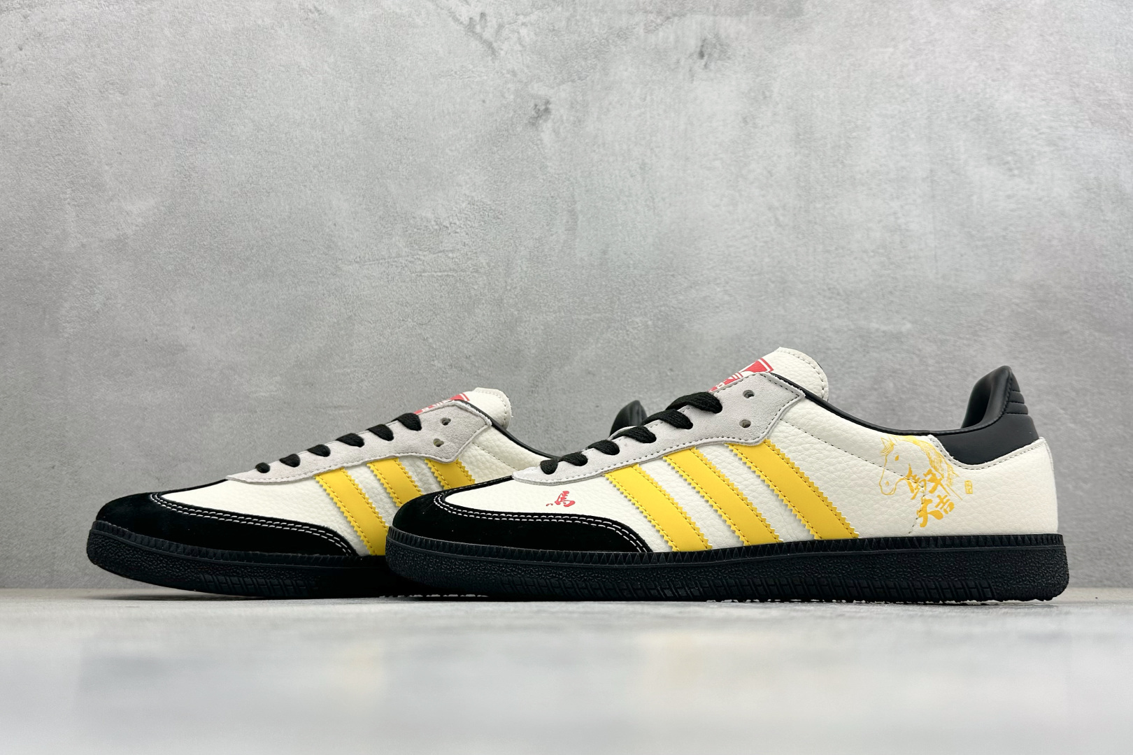 马年新款海外定制限量发售 Adidas Originals SAMBA OG“马年联名限定-黄黑” ZH2595-Top High Quatity Cheap Sneakers Fashion Clothing Clothes Bags handbags Shoes of all Brand wholesale With The best Quality And Beautiful Price from China Factory Chinese suppliers wholesaler seller 马年新款海外定制限量发售 Adidas Originals SAMBA OG“马年联名限定-黄黑” ZH2595