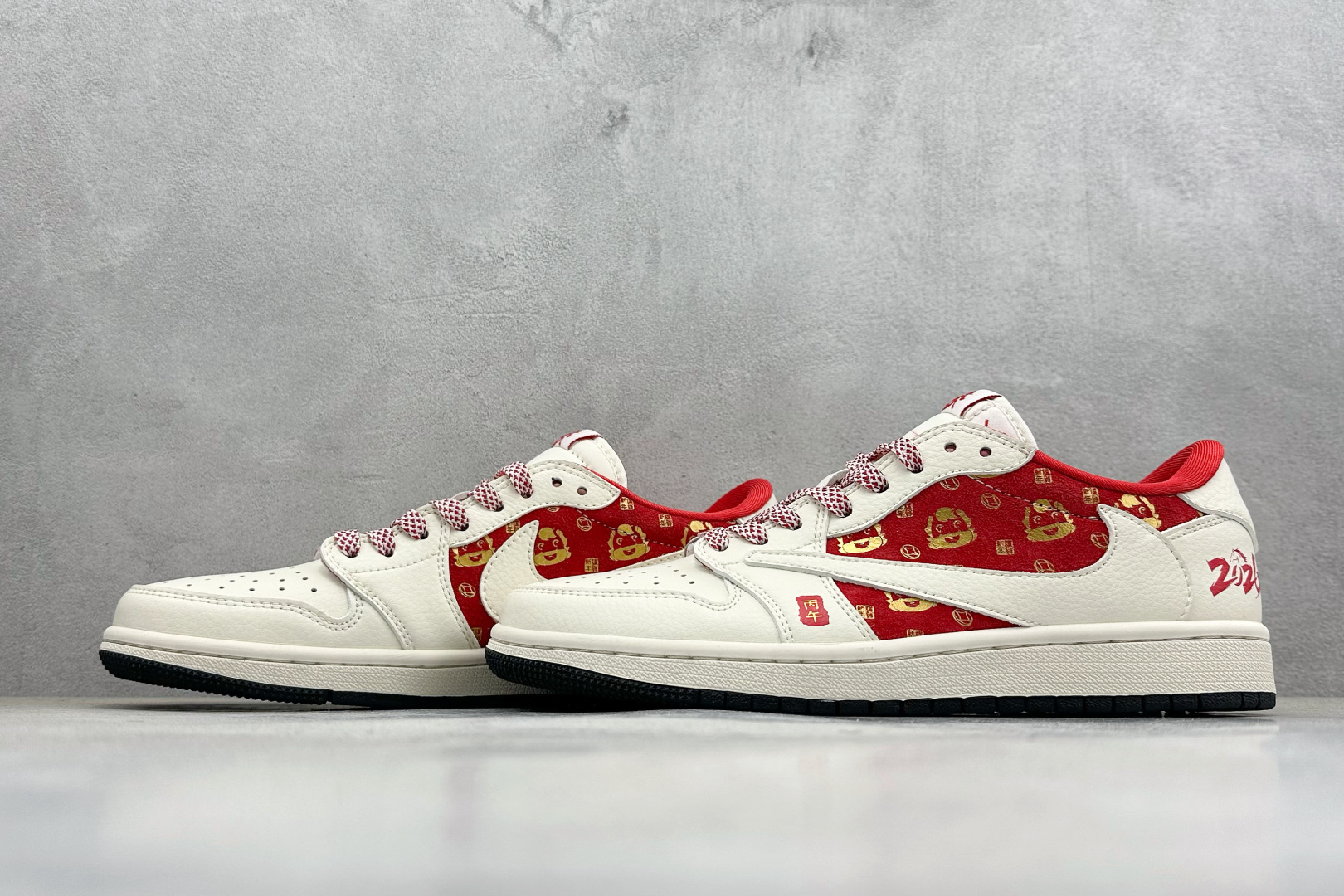 Air Jordan 1 Low AJ1 乔1 马年限定 2026 高端定制 低帮倒钩复古篮球鞋 FC1688-252