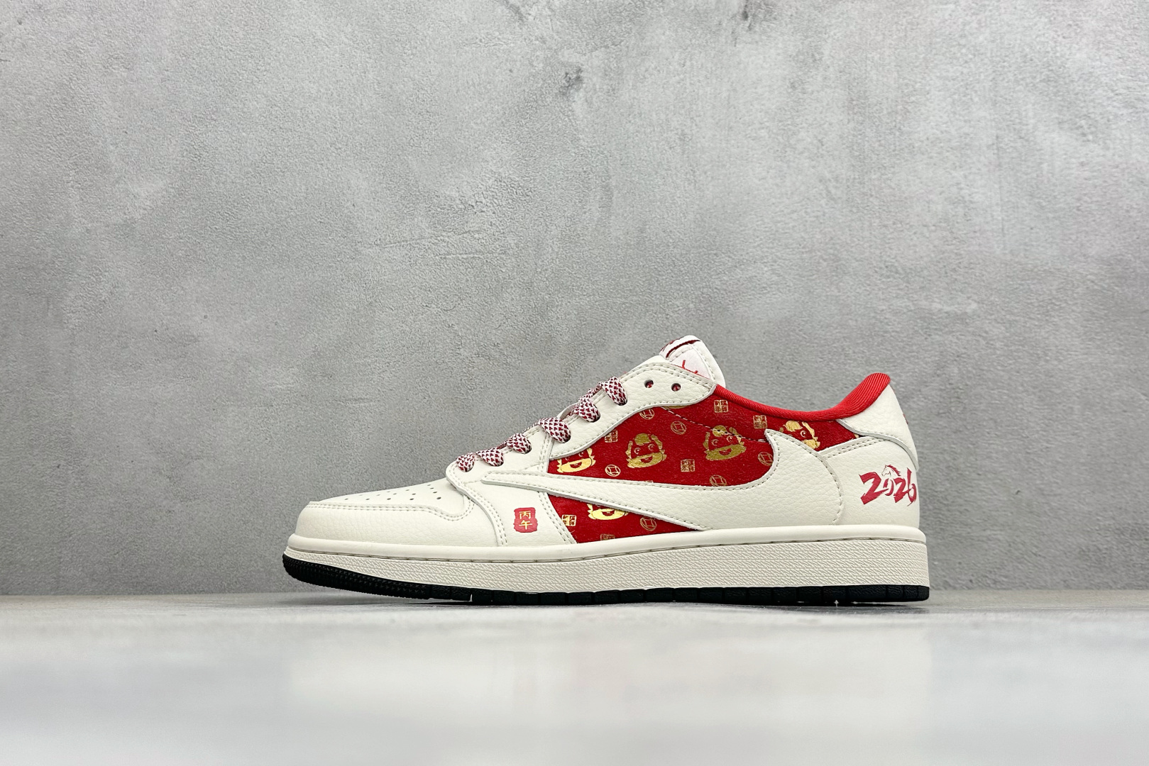 Air Jordan 1 Low AJ1 乔1 马年限定 2026 高端定制 低帮倒钩复古篮球鞋 FC1688-252
