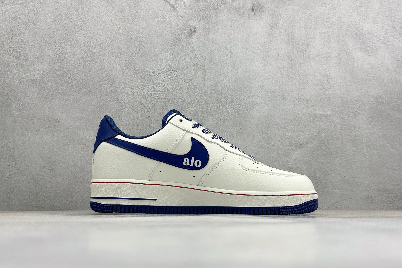 SC版NIke Air Force 1 '07 Low “alo联名--奶白红蓝” 空军一号低帮 XY9025-011