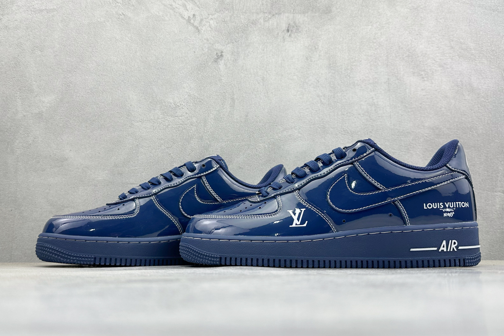 SC版NIke Air Force 1 '07 Low “LV联名--琉璃幽蓝” 空军一号低帮 运动鞋 NH0601-524 SC版NIke Air Force 1 '07 Low “LV联名--琉璃幽蓝” 空军一号低帮 运动鞋 NH0601-524