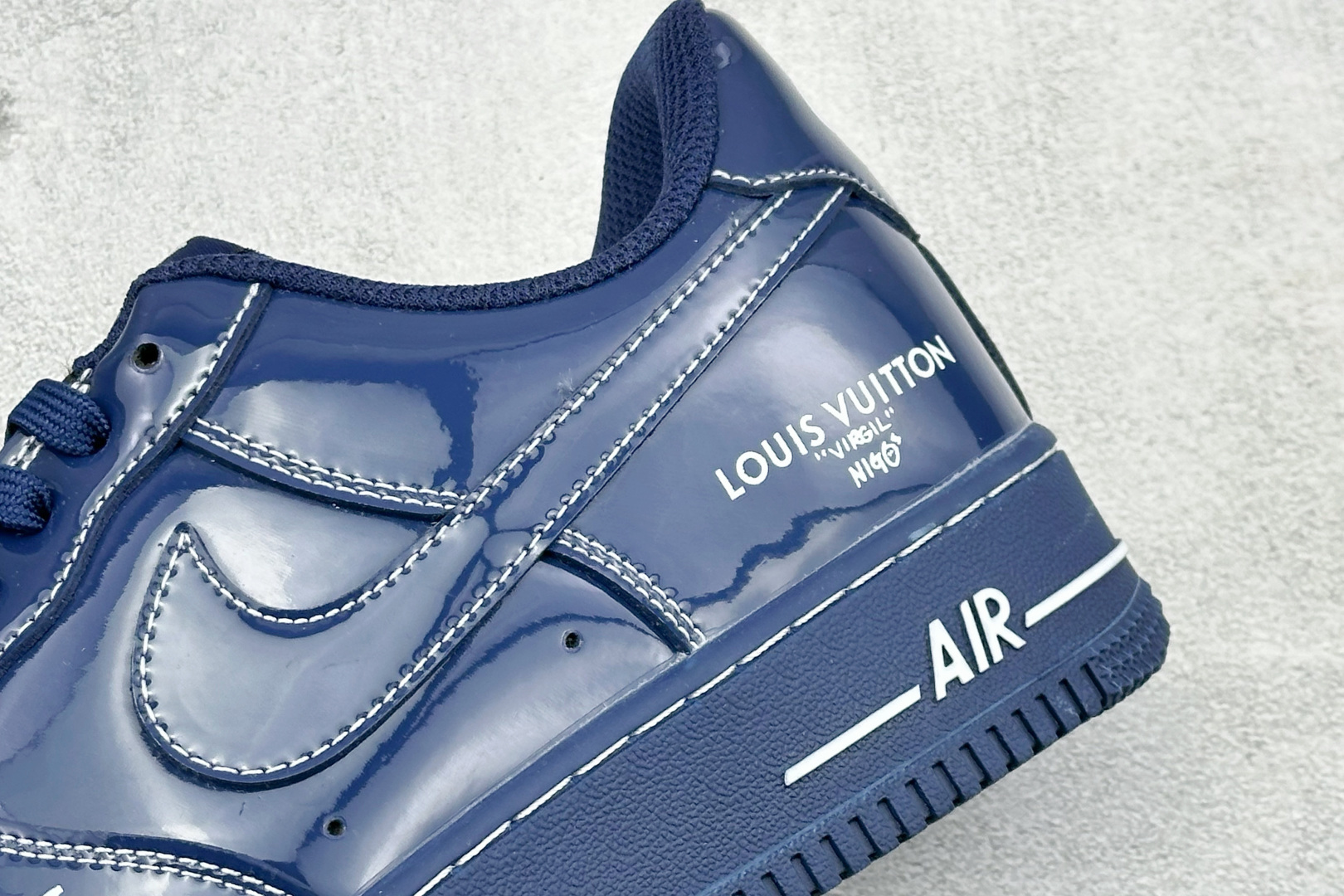 SC版NIke Air Force 1 '07 Low “LV联名--琉璃幽蓝” 空军一号低帮 运动鞋 NH0601-524 SC版NIke Air Force 1 '07 Low “LV联名--琉璃幽蓝” 空军一号低帮 运动鞋 NH0601-524