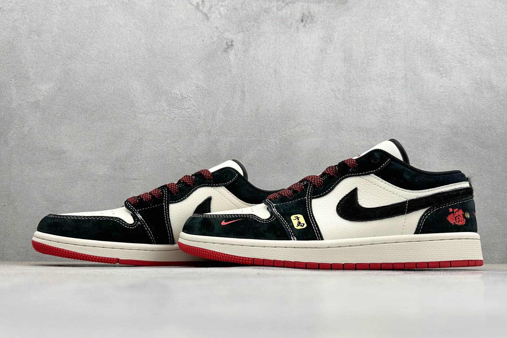 Air Jordan 1 Low AJ1 乔1 马年限定 高端定制 低帮复古篮球鞋 MZ9588-846