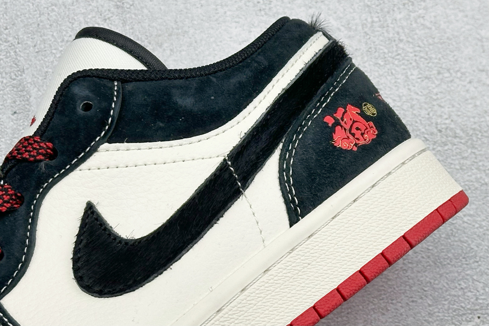 Air Jordan 1 Low AJ1 乔1 马年限定 高端定制 低帮复古篮球鞋 MZ9588-846