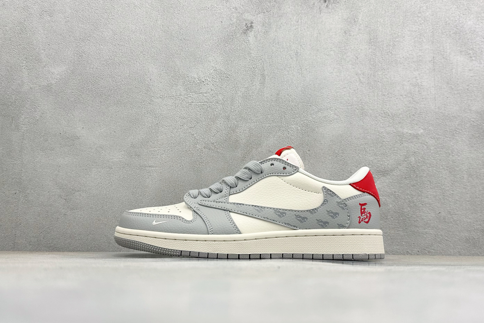 Air Jordan 1 Low AJ1 乔1 马年限定 高端定制 低帮倒钩复古篮球鞋 XT6998-162