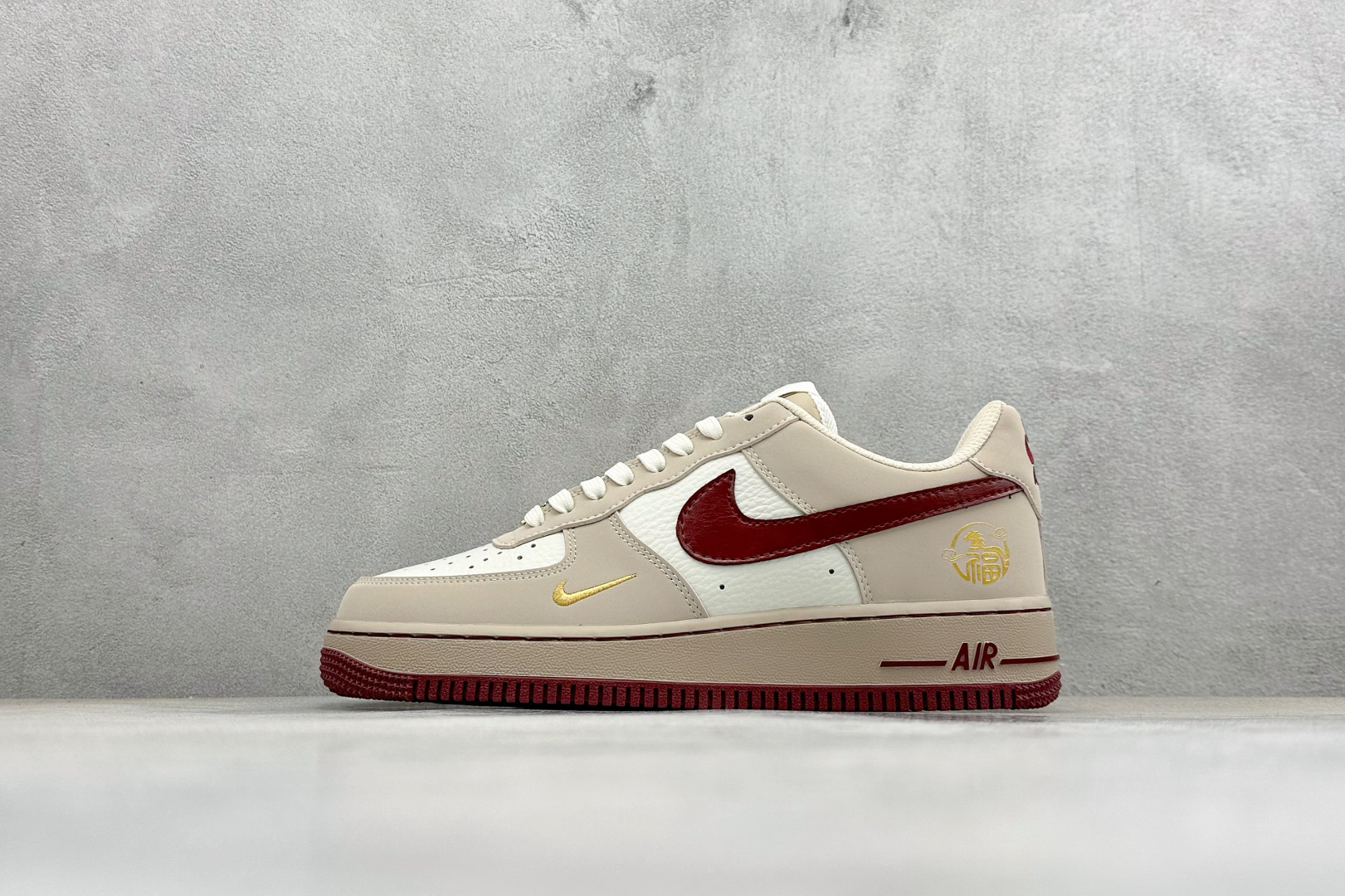 SC版Nike Air Force 1’07 Low 马年限定 米褐杏红 空军一号低帮休闲板鞋 NH0601-522 SC版Nike Air Force 1’07 Low 马年限定 米褐杏红 空军一号低帮休闲板鞋 NH0601-522