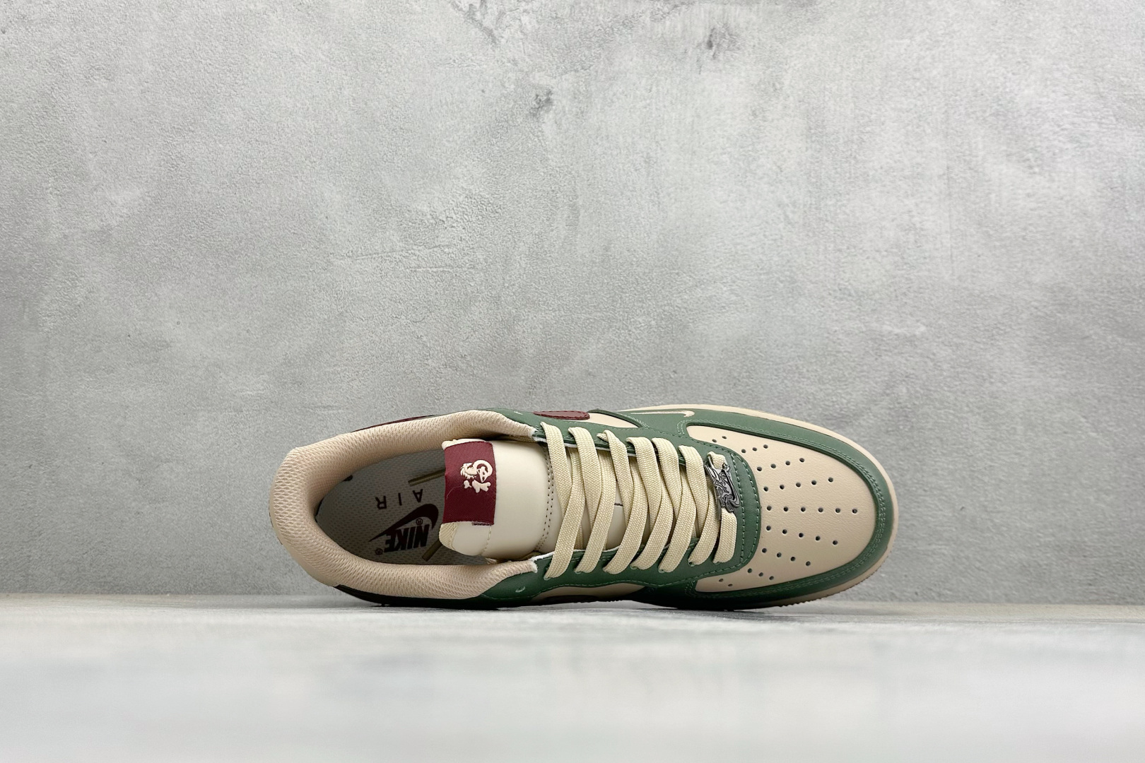 SC版Nike Air Force 1'07 Low 马年限定 翠绿杏红 空军一号低帮休闲板鞋 NH0601-518