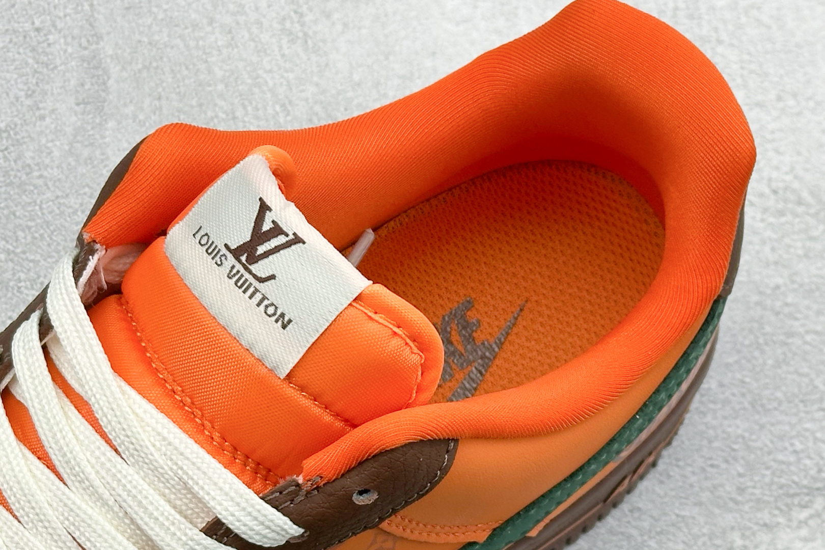 SC版Nike Air Force 1'07 Low 联名 橙棕雅绿 空军一号低帮休闲板鞋 DF0188-126