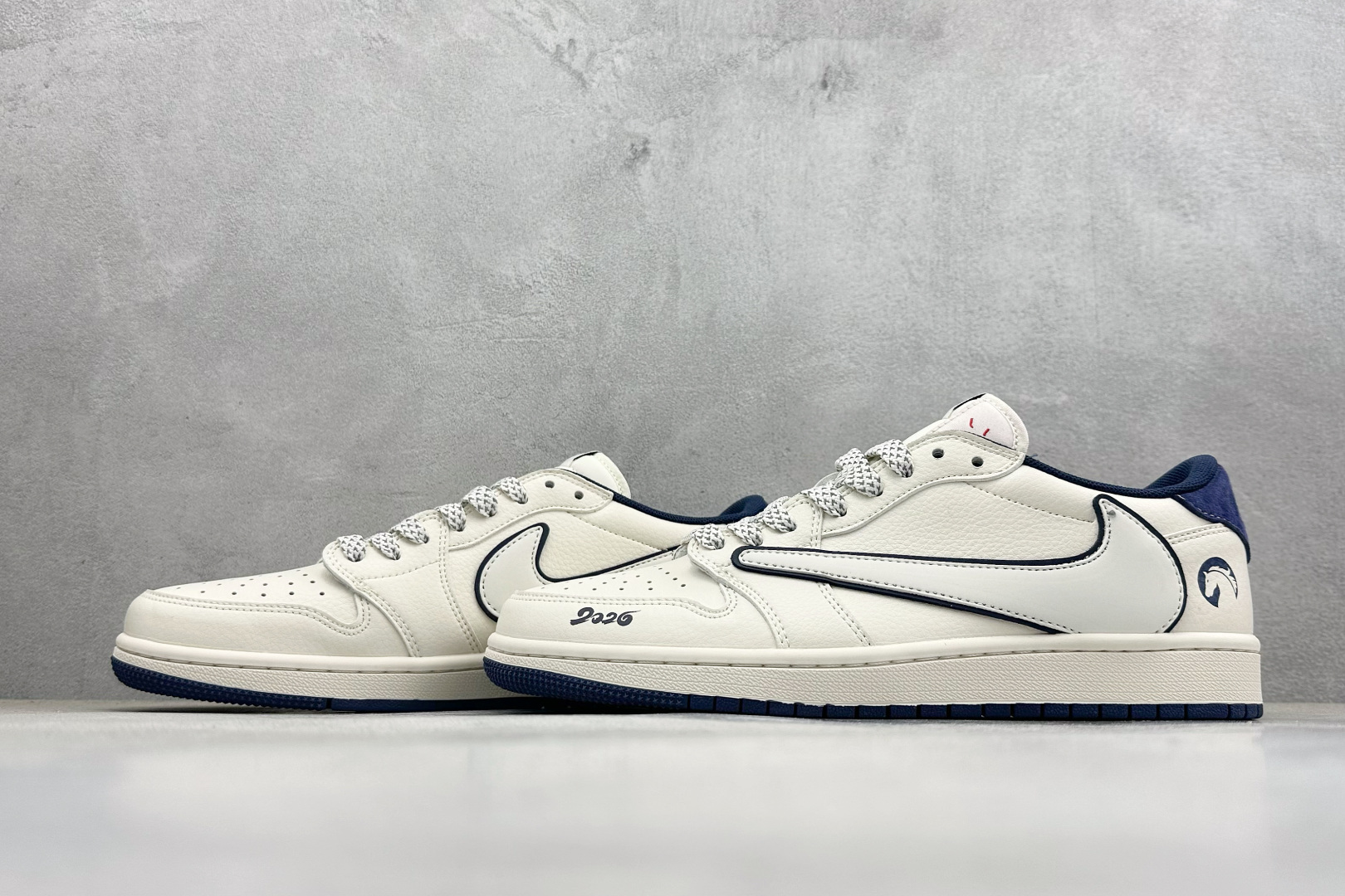 Air Jordan 1 Low AJ1 乔1 马年限定 高端定制 低帮倒钩复古篮球鞋 FF9989-013