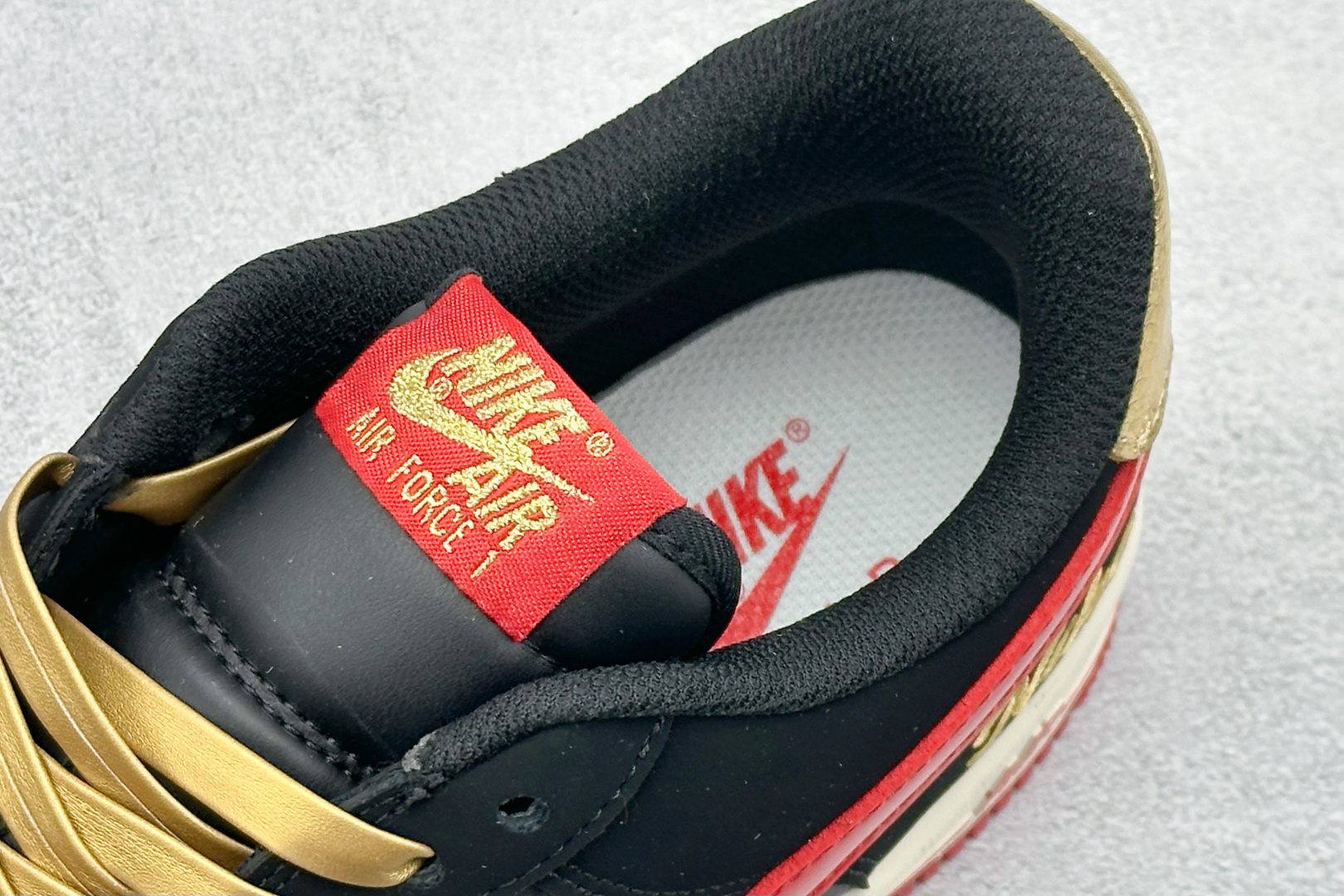 SC版Nike Air Force 1'07 Low 黑金赤焰 空军一号低帮休闲板鞋 NH0601-528-Chinese wholesaler seller Clothes Bags handbags wholesale Shoes High Quatity wholesaler seller Cheap Sneakers from China Factory Chinese suppliers china wholesale clothing wholesaler seller SC版Nike Air Force 1'07 Low 黑金赤焰 空军一号低帮休闲板鞋 NH0601-528