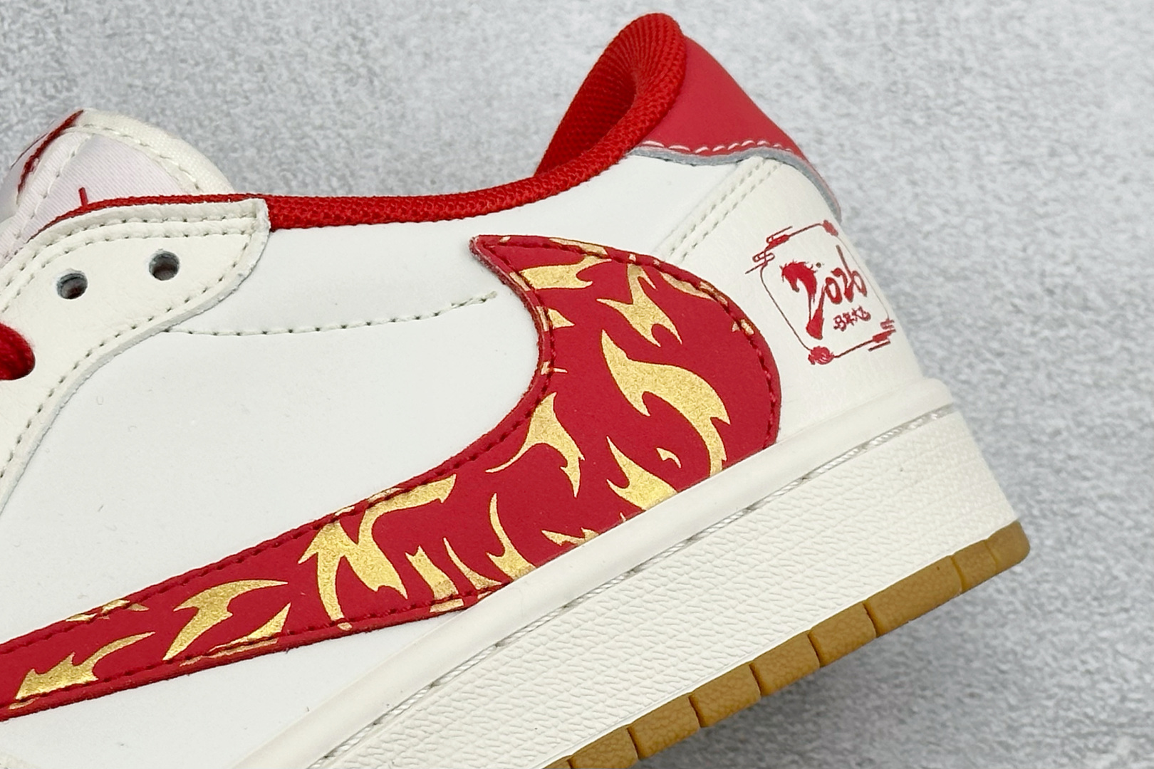 Air Jordan 1 Low AJ1 乔1 2026马年限定 高端定制 低帮倒钩复古篮球鞋 ZH2598-902