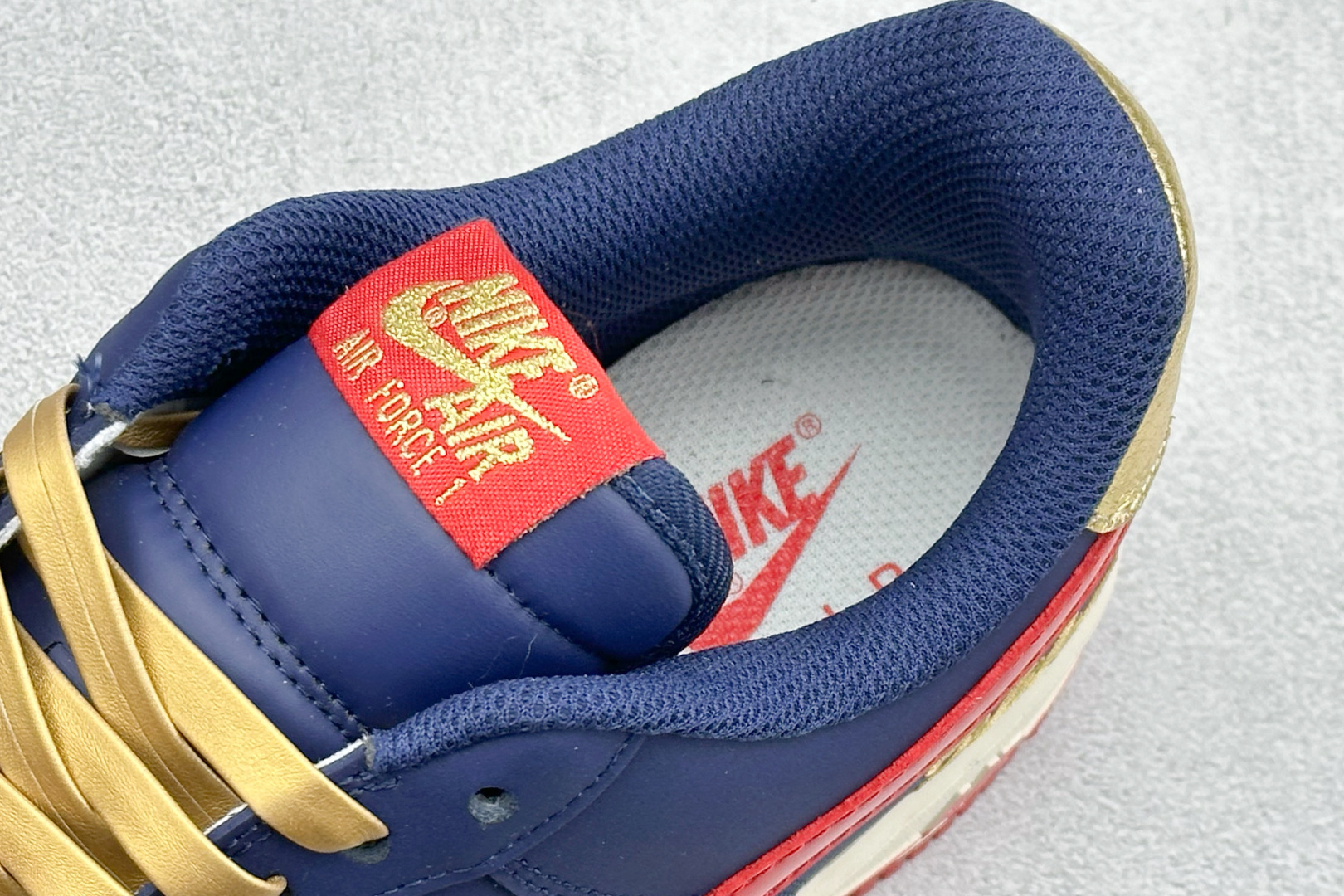 SC版Nike Air Force 1'07 Low 蓝红金芒 空军一号低帮休闲板鞋 NH0601-529-Top High Quatity Cheap Sneakers Fashion Clothing Clothes Bags handbags Shoes of all Brand wholesale With The best Quality And Beautiful Price from China Factory Chinese suppliers wholesaler seller SC版Nike Air Force 1'07 Low 蓝红金芒 空军一号低帮休闲板鞋 NH0601-529