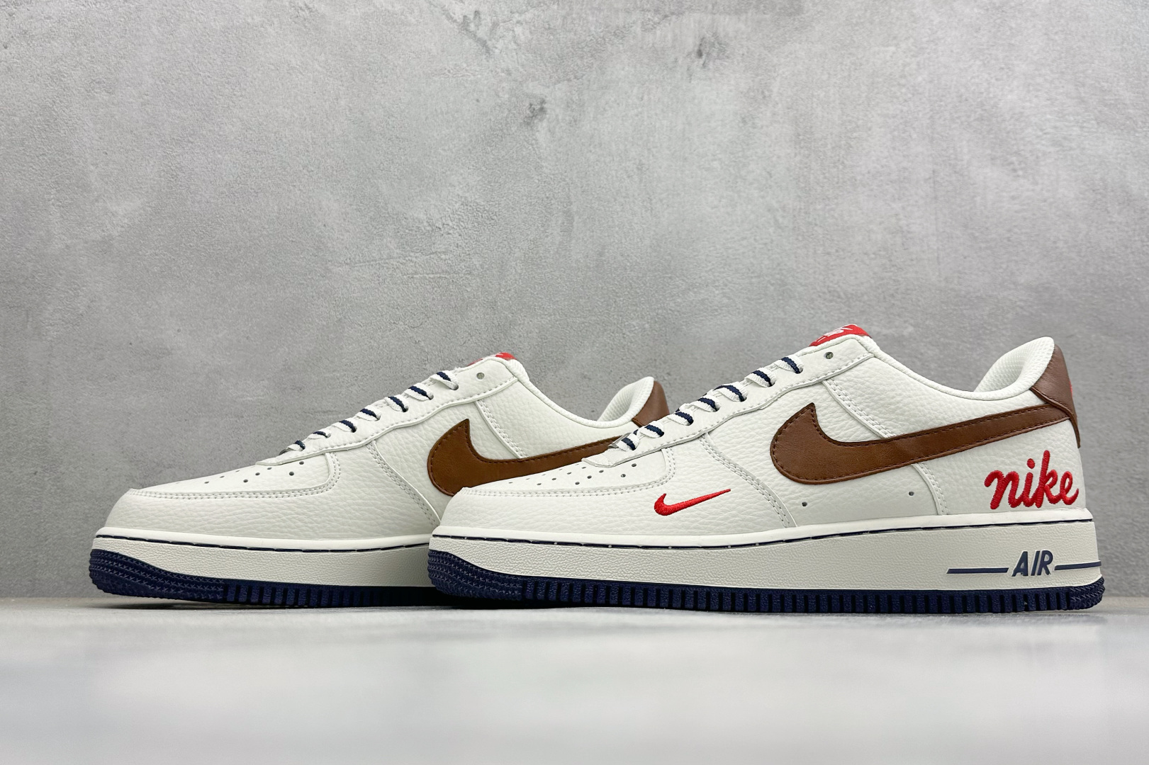 SC版Nike Air Force 1'07 Low 奶白棕红 空军一号低帮休闲板鞋 NH0601-541-Top High Quatity Cheap Sneakers Fashion Clothing Clothes Bags handbags Shoes of all Brand wholesale With The best Quality And Beautiful Price from China Factory Chinese suppliers wholesaler seller SC版Nike Air Force 1'07 Low 奶白棕红 空军一号低帮休闲板鞋 NH0601-541