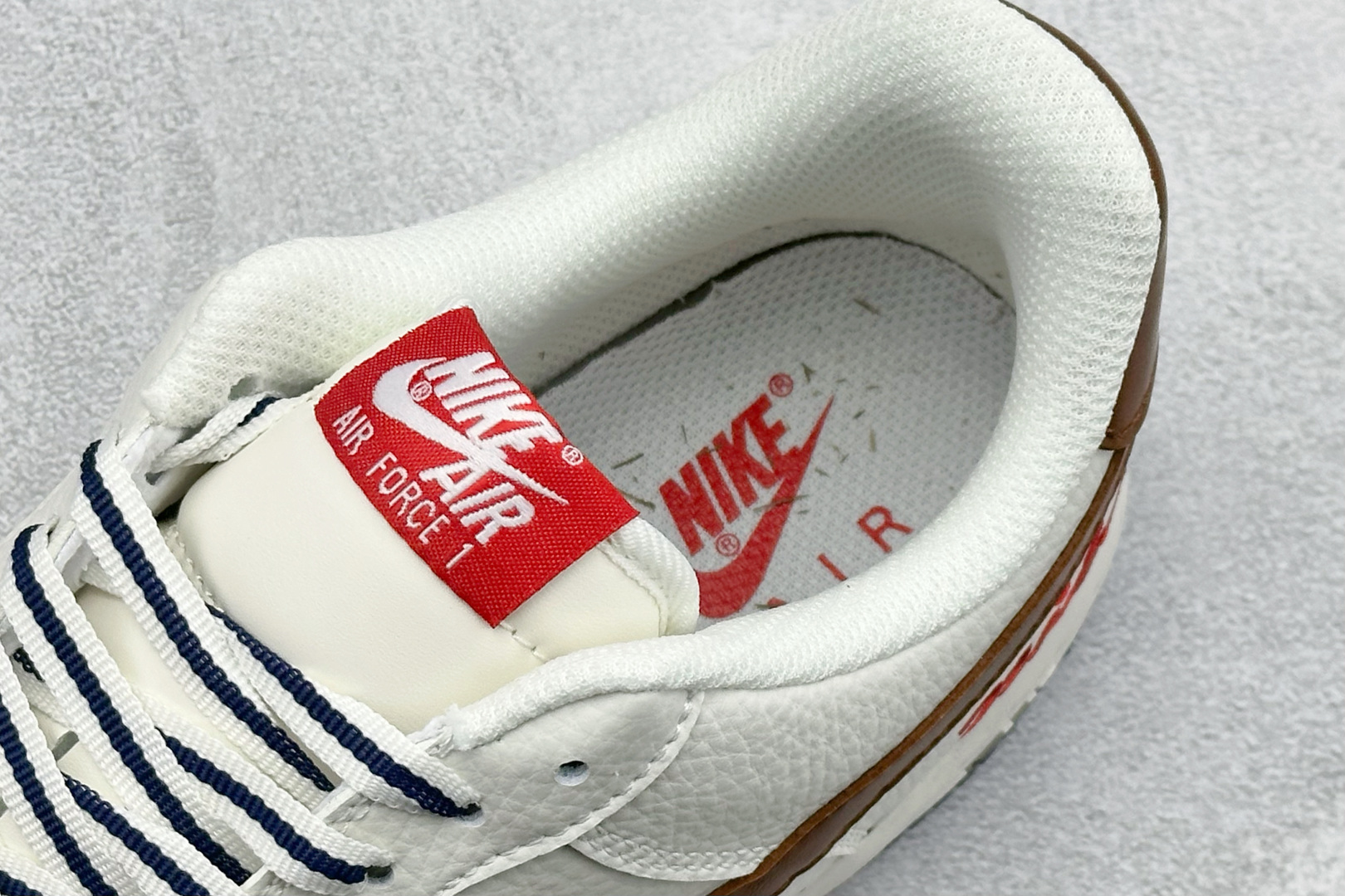 SC版Nike Air Force 1'07 Low 奶白棕红 空军一号低帮休闲板鞋 NH0601-541-Top High Quatity Cheap Sneakers Fashion Clothing Clothes Bags handbags Shoes of all Brand wholesale With The best Quality And Beautiful Price from China Factory Chinese suppliers wholesaler seller SC版Nike Air Force 1'07 Low 奶白棕红 空军一号低帮休闲板鞋 NH0601-541