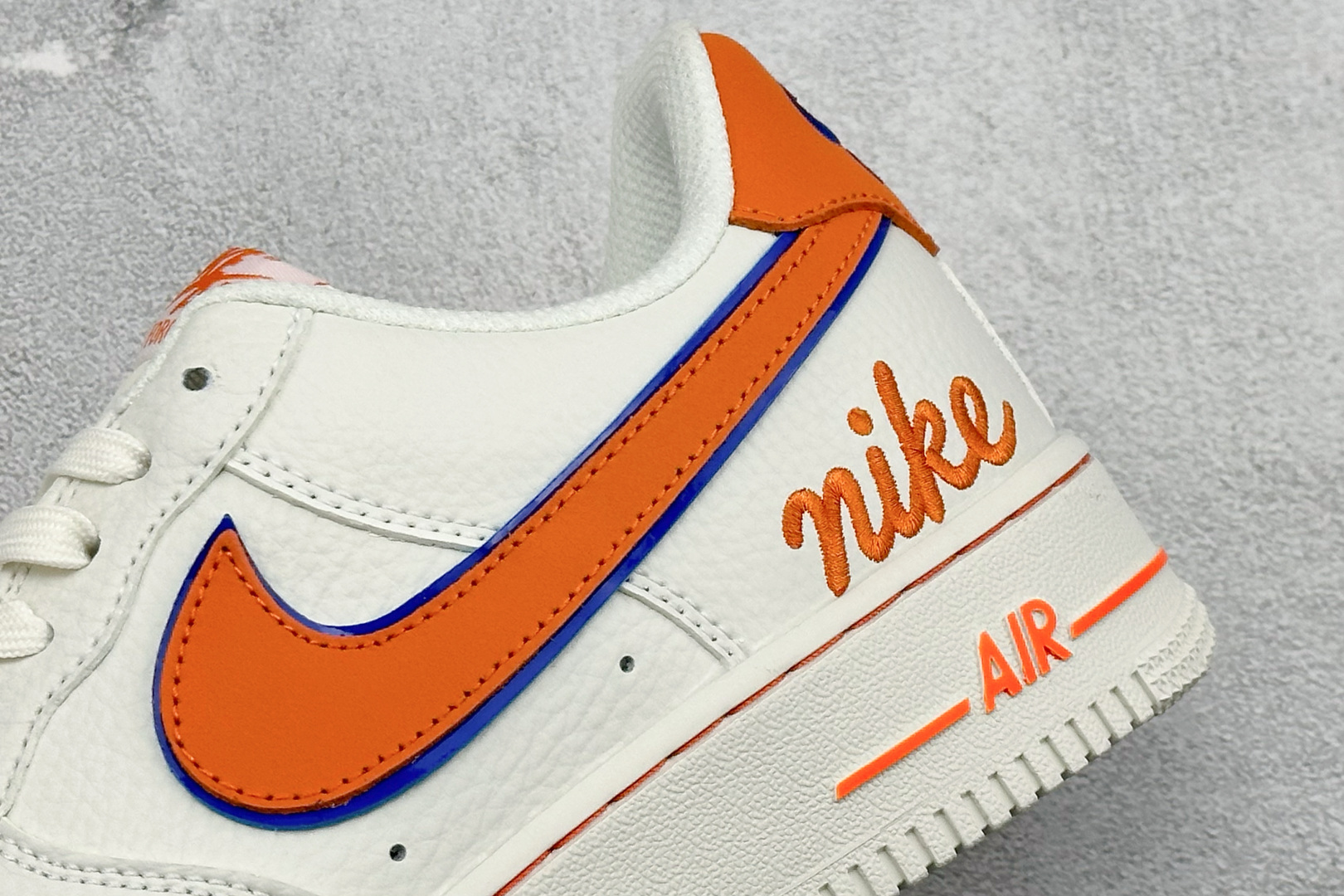 SC版Nike Air Force 1'07 Low 奶白橙蓝 空军一号低帮休闲板鞋 NH0601-542-Top High Quatity Cheap Sneakers Fashion Clothing Clothes Bags handbags Shoes of all Brand wholesale With The best Quality And Beautiful Price from China Factory Chinese suppliers wholesaler seller SC版Nike Air Force 1'07 Low 奶白橙蓝 空军一号低帮休闲板鞋 NH0601-542