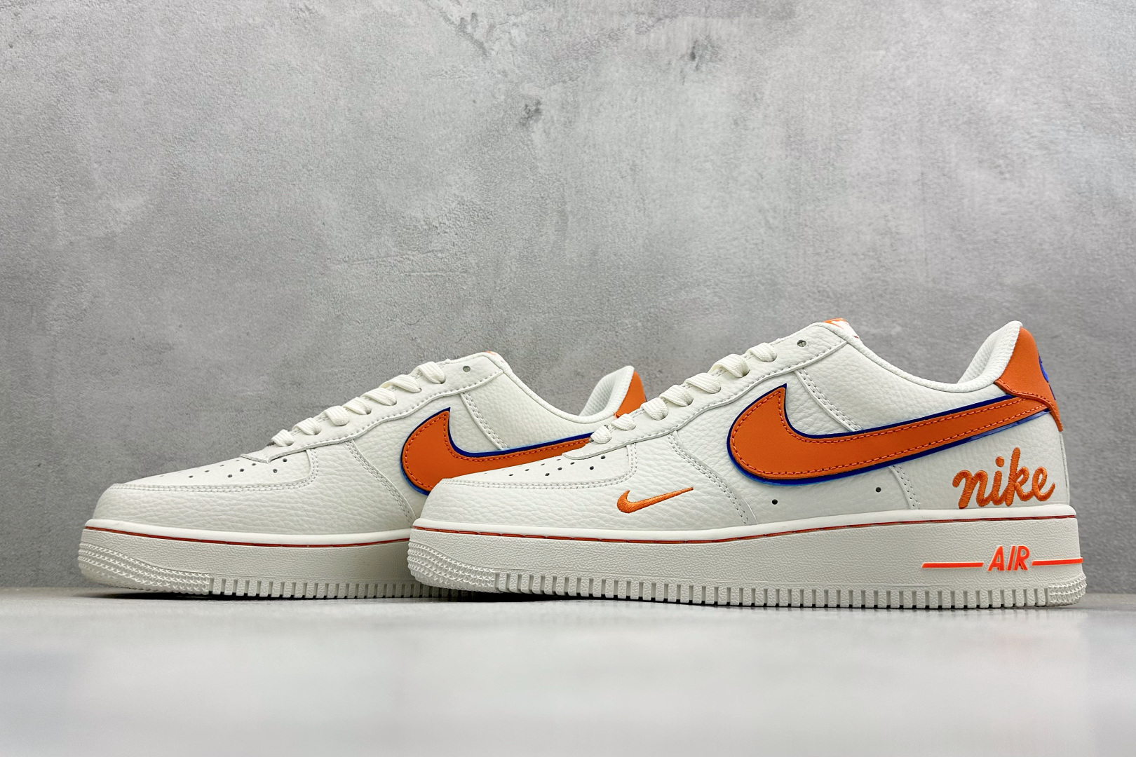 SC版Nike Air Force 1'07 Low 奶白橙蓝 空军一号低帮休闲板鞋 NH0601-542-Top High Quatity Cheap Sneakers Fashion Clothing Clothes Bags handbags Shoes of all Brand wholesale With The best Quality And Beautiful Price from China Factory Chinese suppliers wholesaler seller SC版Nike Air Force 1'07 Low 奶白橙蓝 空军一号低帮休闲板鞋 NH0601-542