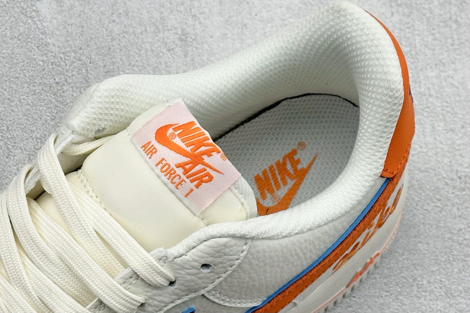 SC版Nike Air Force 1'07 Low 奶白橙蓝 空军一号低帮休闲板鞋 NH0601-542-Top High Quatity Cheap Sneakers Fashion Clothing Clothes Bags handbags Shoes of all Brand wholesale With The best Quality And Beautiful Price from China Factory Chinese suppliers wholesaler seller SC版Nike Air Force 1'07 Low 奶白橙蓝 空军一号低帮休闲板鞋 NH0601-542