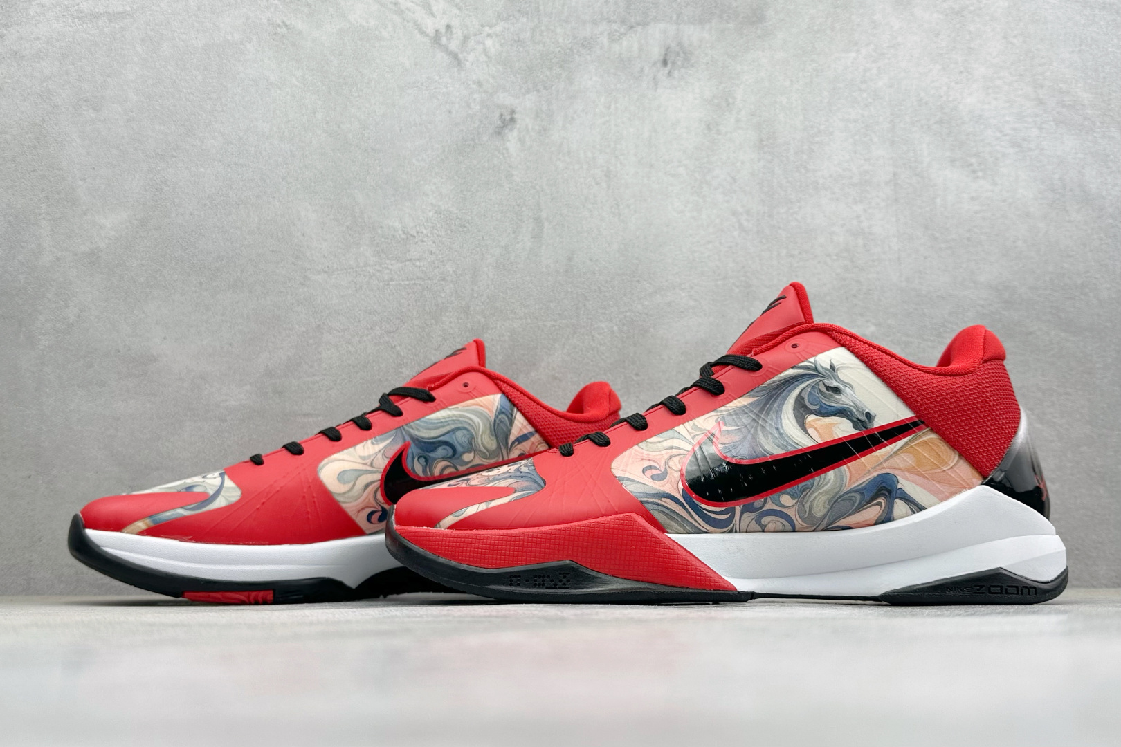 Nike Zoom KOBE 5代 PROTRO CHBL 马年限定实战篮球鞋 CD4991-876