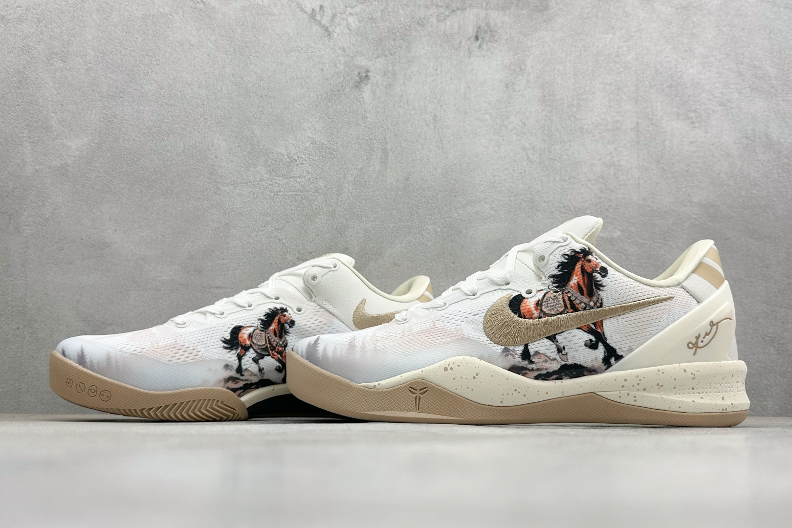 Nike Kobe 8 Protro 马年限定萌马涂鸦曼巴战靴 HF2793-017-Top High Quatity Cheap Sneakers Fashion Clothing Clothes Bags handbags Shoes of all Brand wholesale With The best Quality And Beautiful Price from China Factory Chinese suppliers wholesaler seller Nike Kobe 8 Protro 马年限定萌马涂鸦曼巴战靴 HF2793-017
