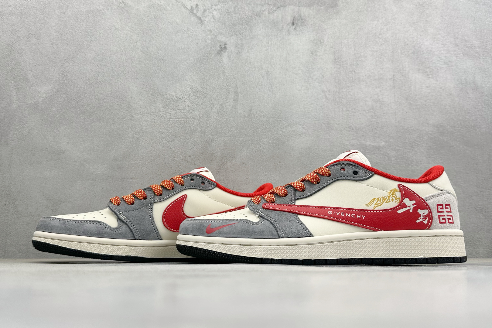 Air Jordan 1 Low AJ1 乔1 马年限定 高端定制 低帮倒钩复古篮球鞋 JP2026-118-Top High Quatity Cheap Sneakers Fashion Clothing Clothes Bags handbags Shoes of all Brand wholesale With The best Quality And Beautiful Price from China Factory Chinese suppliers wholesaler seller Air Jordan 1 Low AJ1 乔1 马年限定 高端定制 低帮倒钩复古篮球鞋 JP2026-118
