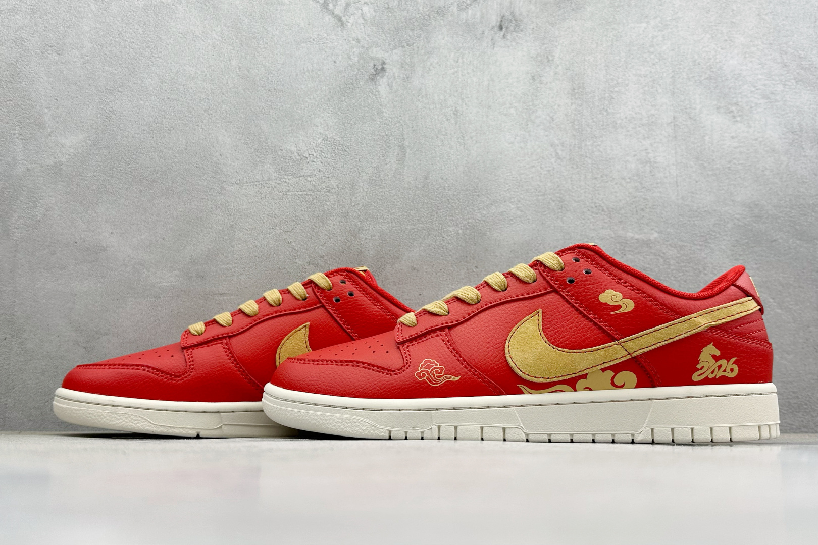 Nike Dunk Low Retro 2026马年限定 周年高端定制 低帮休闲板鞋 HG0026-014