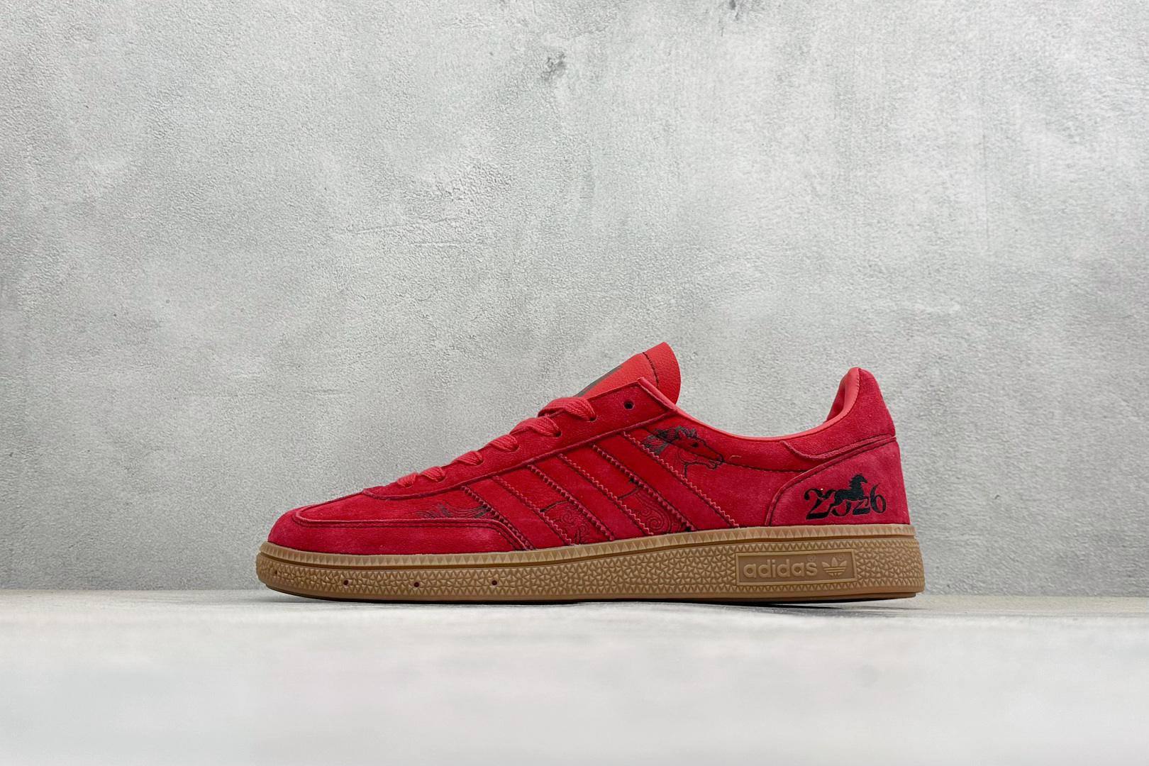 240 Adidas Handball Spezial 2026马年限定 麂皮阿迪经典复古休闲板鞋 ZH2606