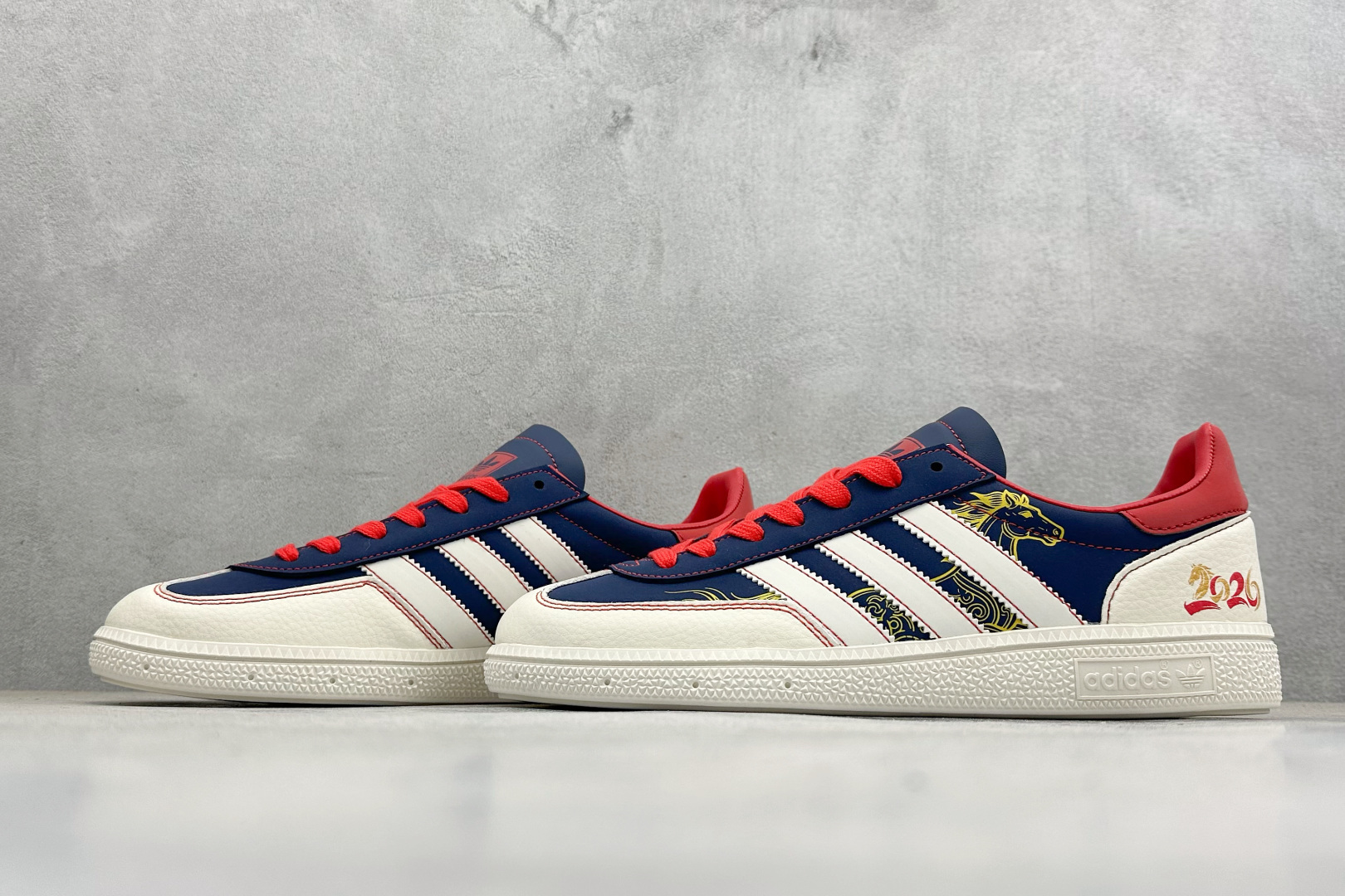 Adidas Handball Spezial 2026马年限定 麂皮阿迪经典复古休闲板鞋 ZH2609-Top High Quatity Cheap Sneakers Fashion Clothing Clothes Bags handbags Shoes of all Brand wholesale With The best Quality And Beautiful Price from China Factory Chinese suppliers wholesaler seller Adidas Handball Spezial 2026马年限定 麂皮阿迪经典复古休闲板鞋 ZH2609