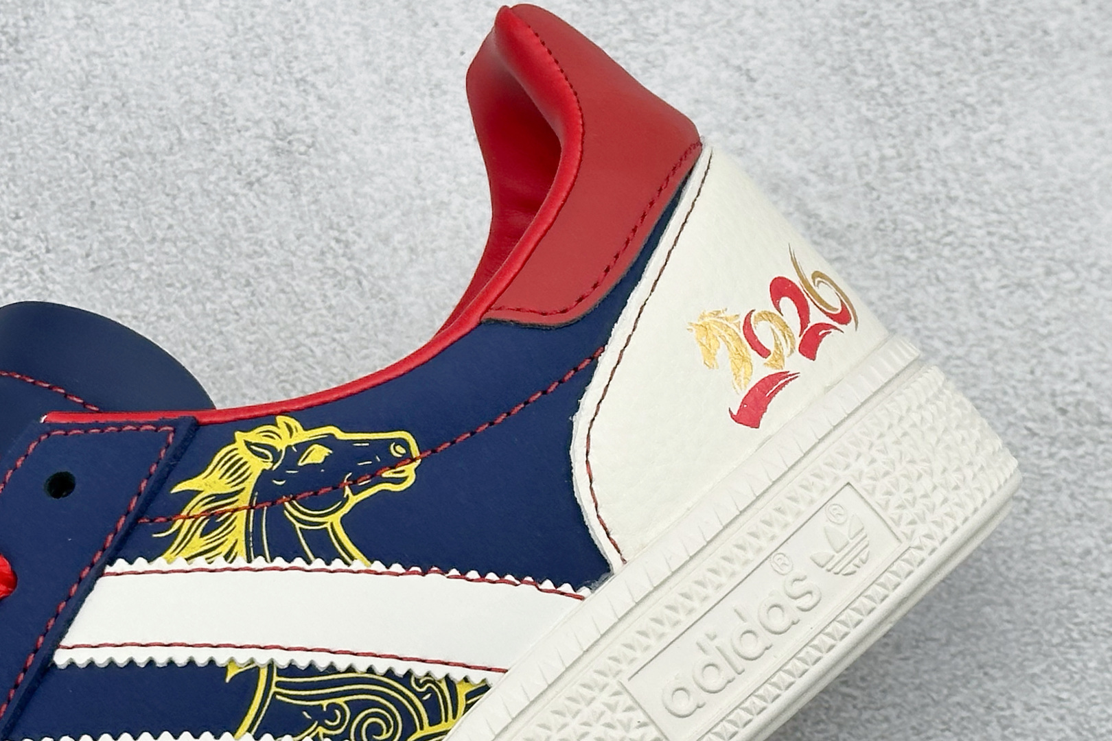 Adidas Handball Spezial 2026马年限定 麂皮阿迪经典复古休闲板鞋 ZH2609-Top High Quatity Cheap Sneakers Fashion Clothing Clothes Bags handbags Shoes of all Brand wholesale With The best Quality And Beautiful Price from China Factory Chinese suppliers wholesaler seller Adidas Handball Spezial 2026马年限定 麂皮阿迪经典复古休闲板鞋 ZH2609