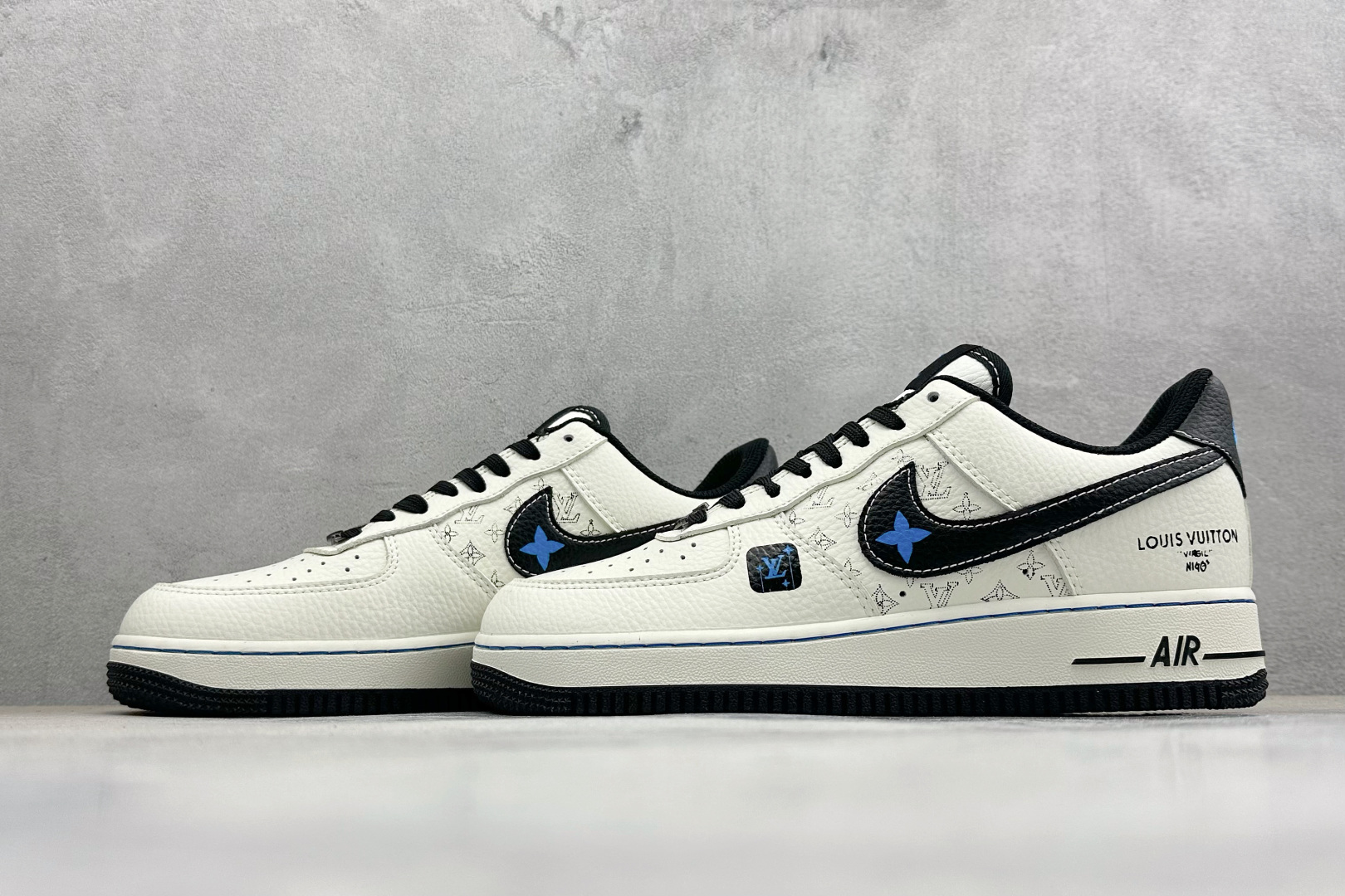 SC版NIke Air Force 1 '07 Low “LV 联名--白黑印花” 空军一号低帮 XY9025-013-Top High Quatity Cheap Sneakers Fashion Clothing Clothes Bags handbags Shoes of all Brand wholesale With The best Quality And Beautiful Price from China Factory Chinese suppliers wholesaler seller SC版NIke Air Force 1 '07 Low “LV 联名--白黑印花” 空军一号低帮 XY9025-013