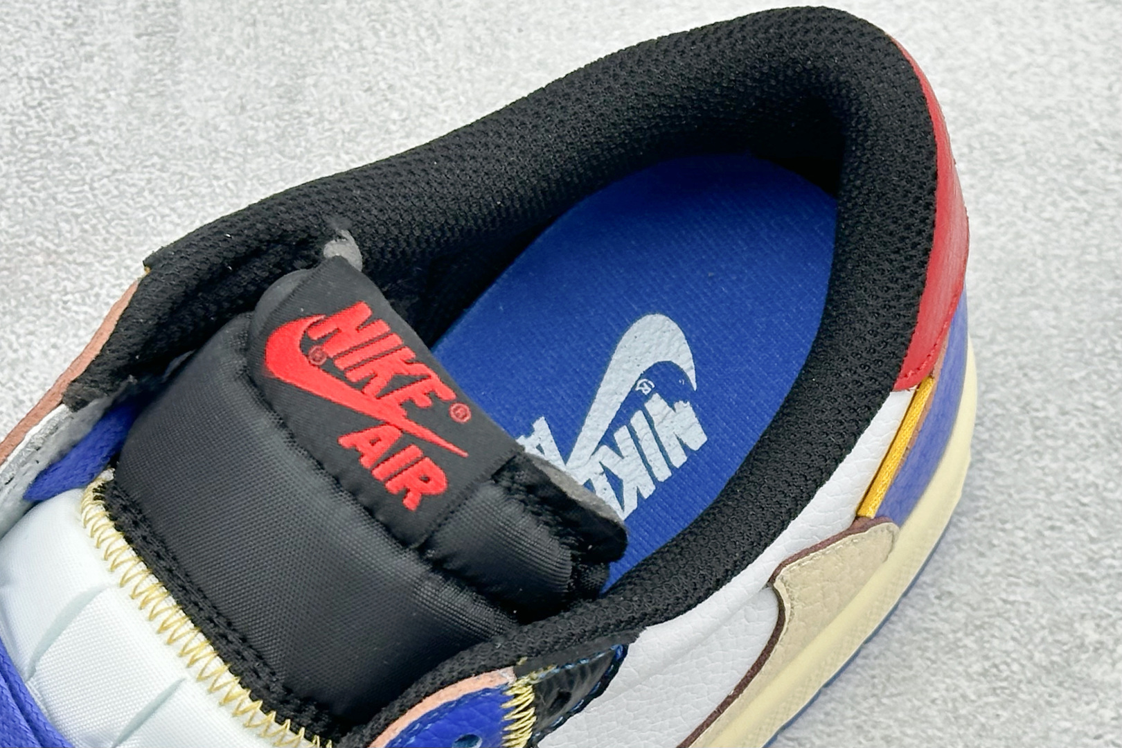 Travis Scott x union la x Jordan Air Jordan 1 retro low un 倒钩 白蓝 DM7866-111 Travis Scott x union la x Jordan Air Jordan 1 retro low un 倒钩 白蓝 DM7866-111