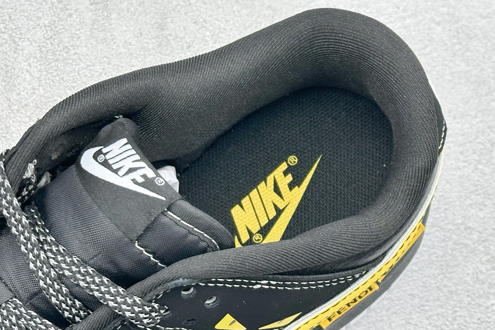 Nike Dunk × Fendi 黑黄联名款 街头与奢品的碰撞 KK1333-049 Nike Dunk × Fendi 黑黄联名款 街头与奢品的碰撞 KK1333-049