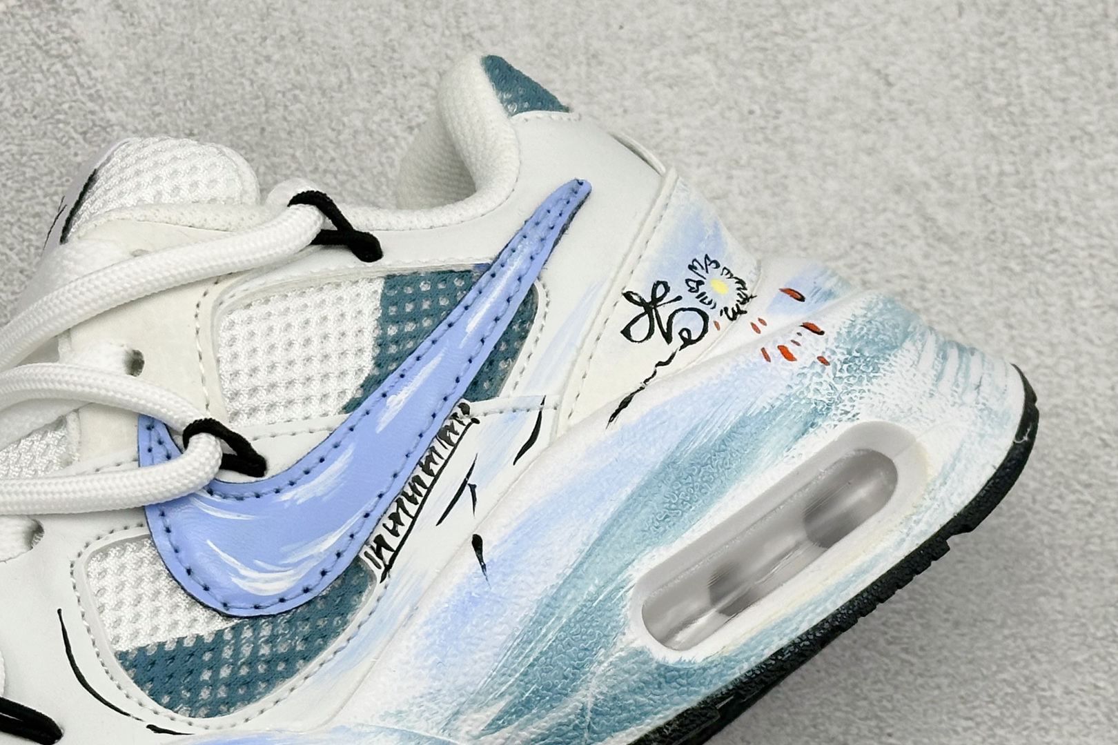 Nike Air Max Fusion 樱花天使 双层 少女心 复古经典 潮流时尚 舒适百搭 低帮跑步鞋 CJ1671-100