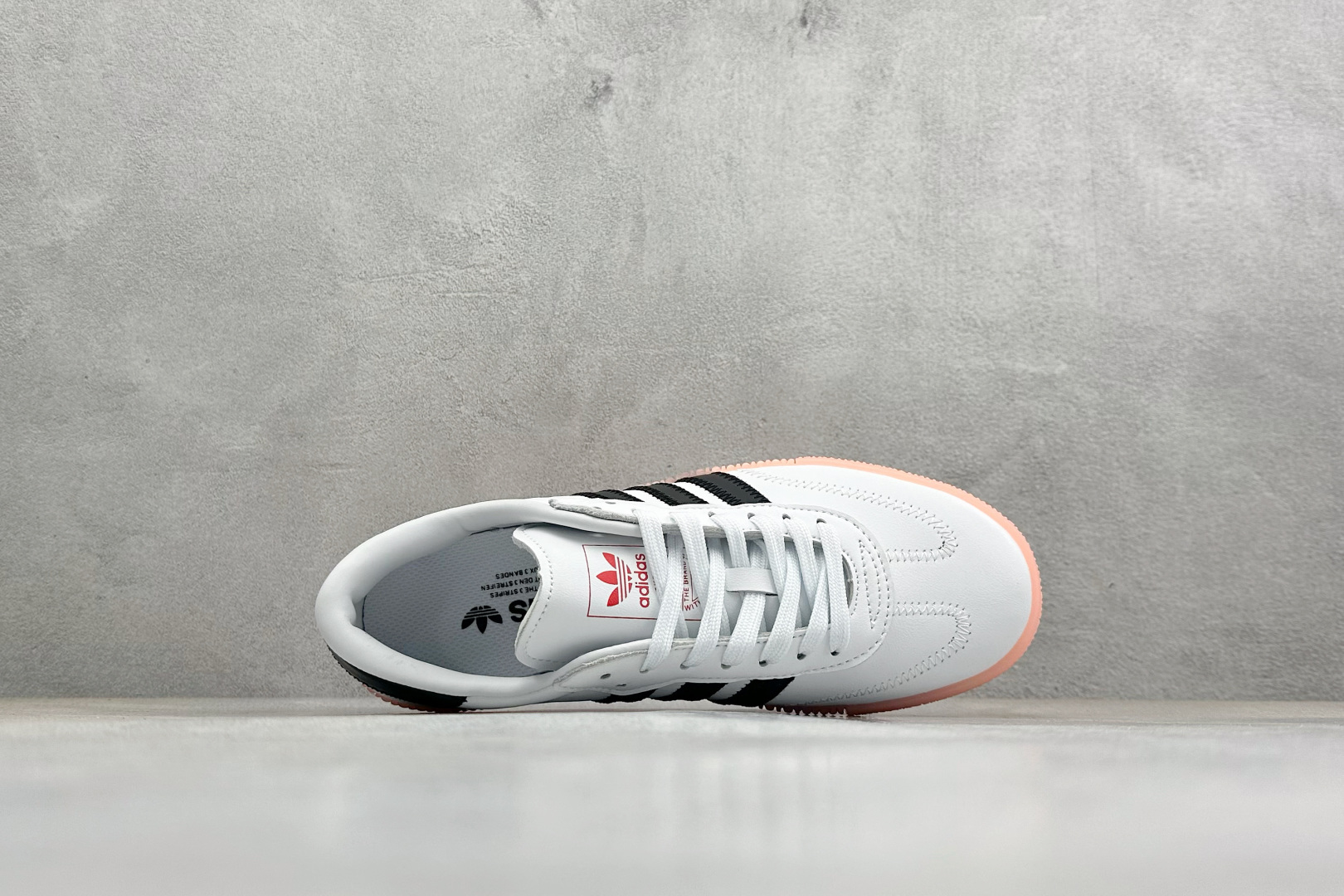 XH版Adidas originals Sambarose 桑巴增高舒适耐磨防滑低帮板鞋 EF4965