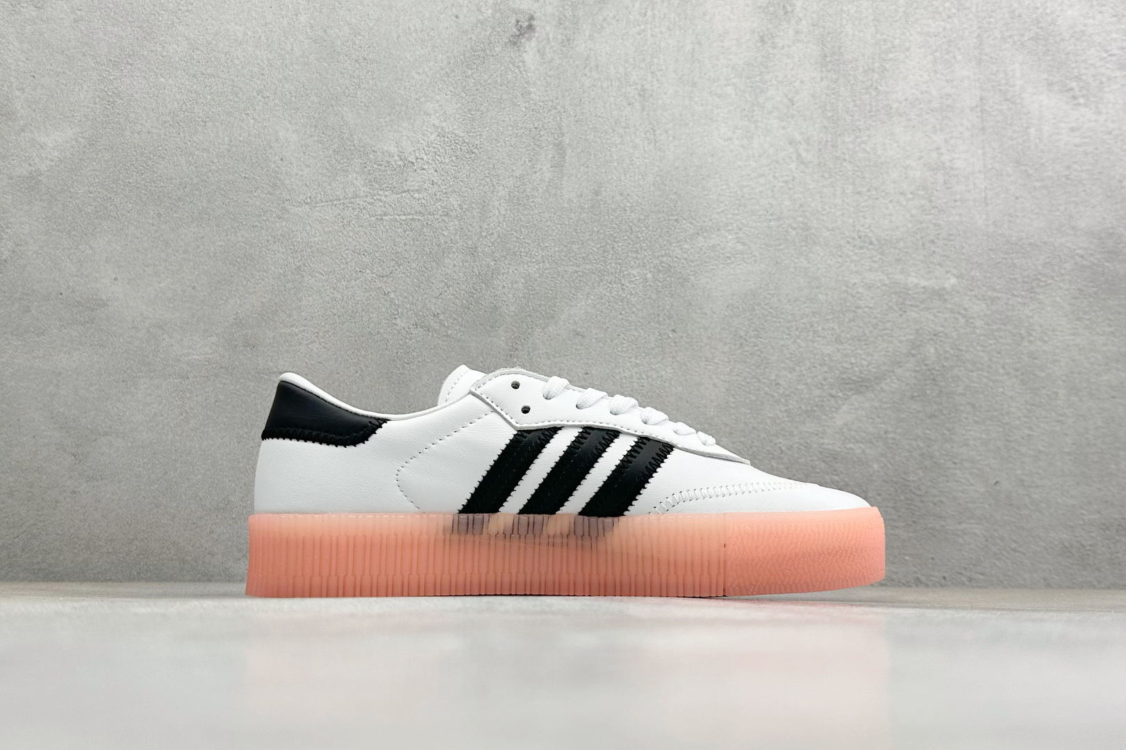 XH版Adidas originals Sambarose 桑巴增高舒适耐磨防滑低帮板鞋 EF4965