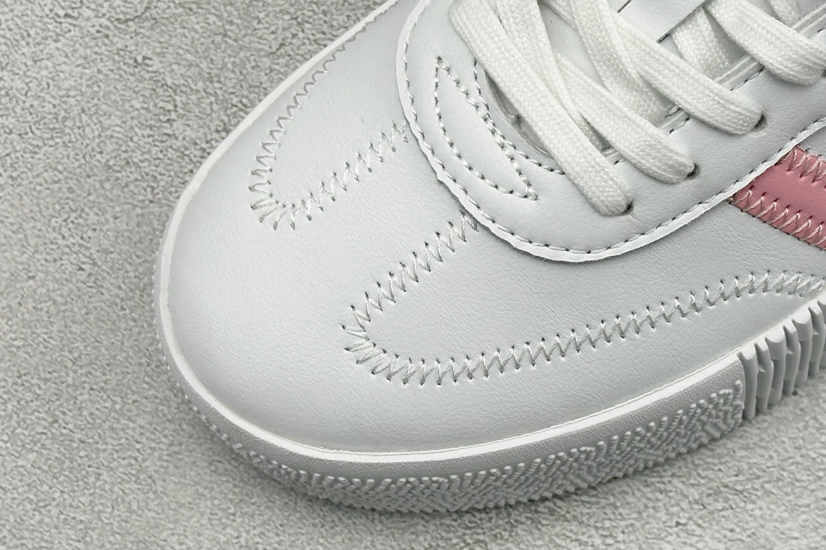 XH版Adidas originals Sambarose 桑巴增高舒适耐磨防滑低帮板鞋 FU7456