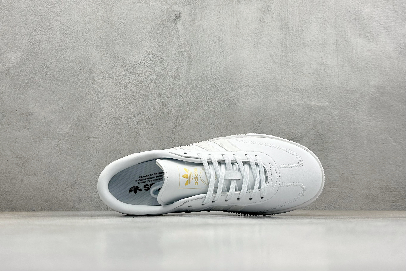XH版Adidas originals Sambarose 桑巴增高舒适耐磨防滑低帮板鞋 FV7417