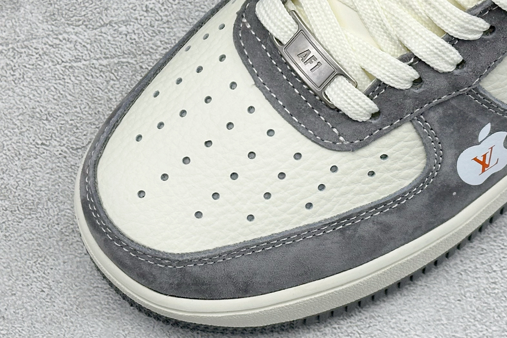 SC版Nike Air Force 1'07 Low 灰橙私藏 空军一号低帮休闲板鞋 DC9486-109