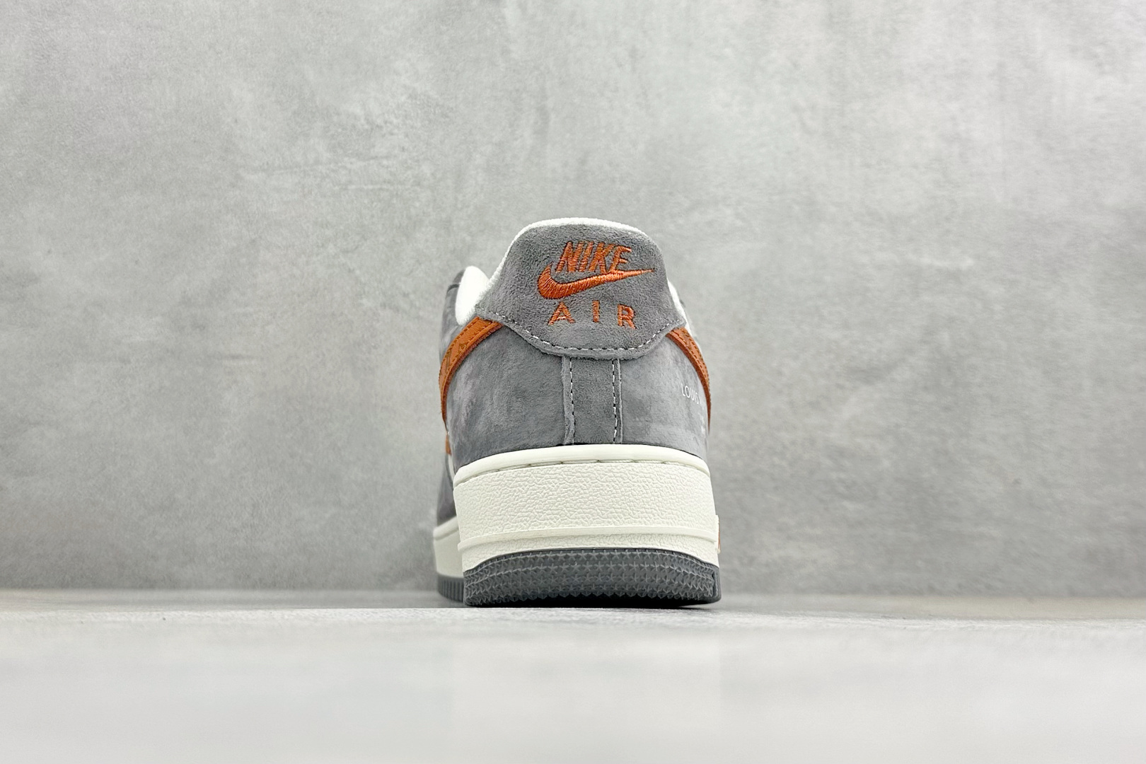 SC版Nike Air Force 1'07 Low 灰橙私藏 空军一号低帮休闲板鞋 DC9486-109
