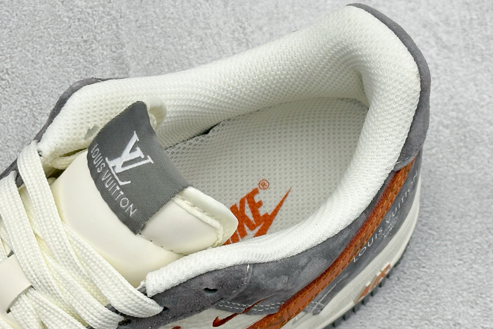 SC版Nike Air Force 1'07 Low 灰橙私藏 空军一号低帮休闲板鞋 DC9486-109