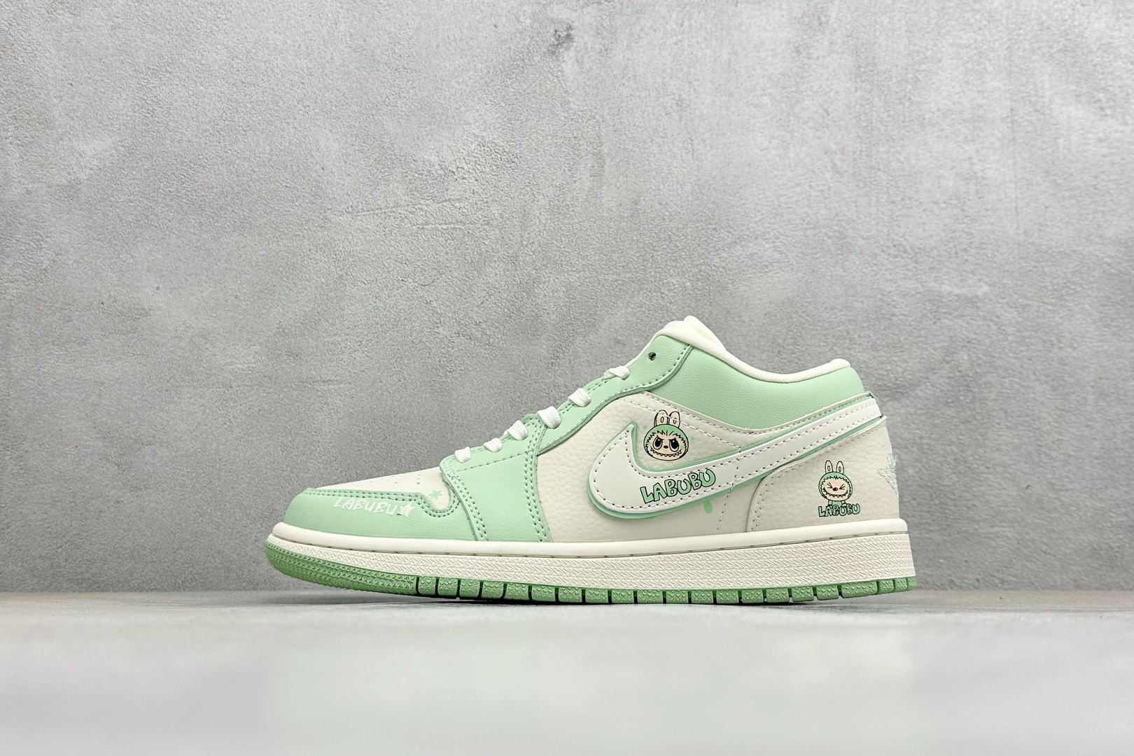 福利特价 Air Jordan 1 Low AJ1 乔1 拉布布联名 高端定制 低帮复古篮球鞋#定制皮料